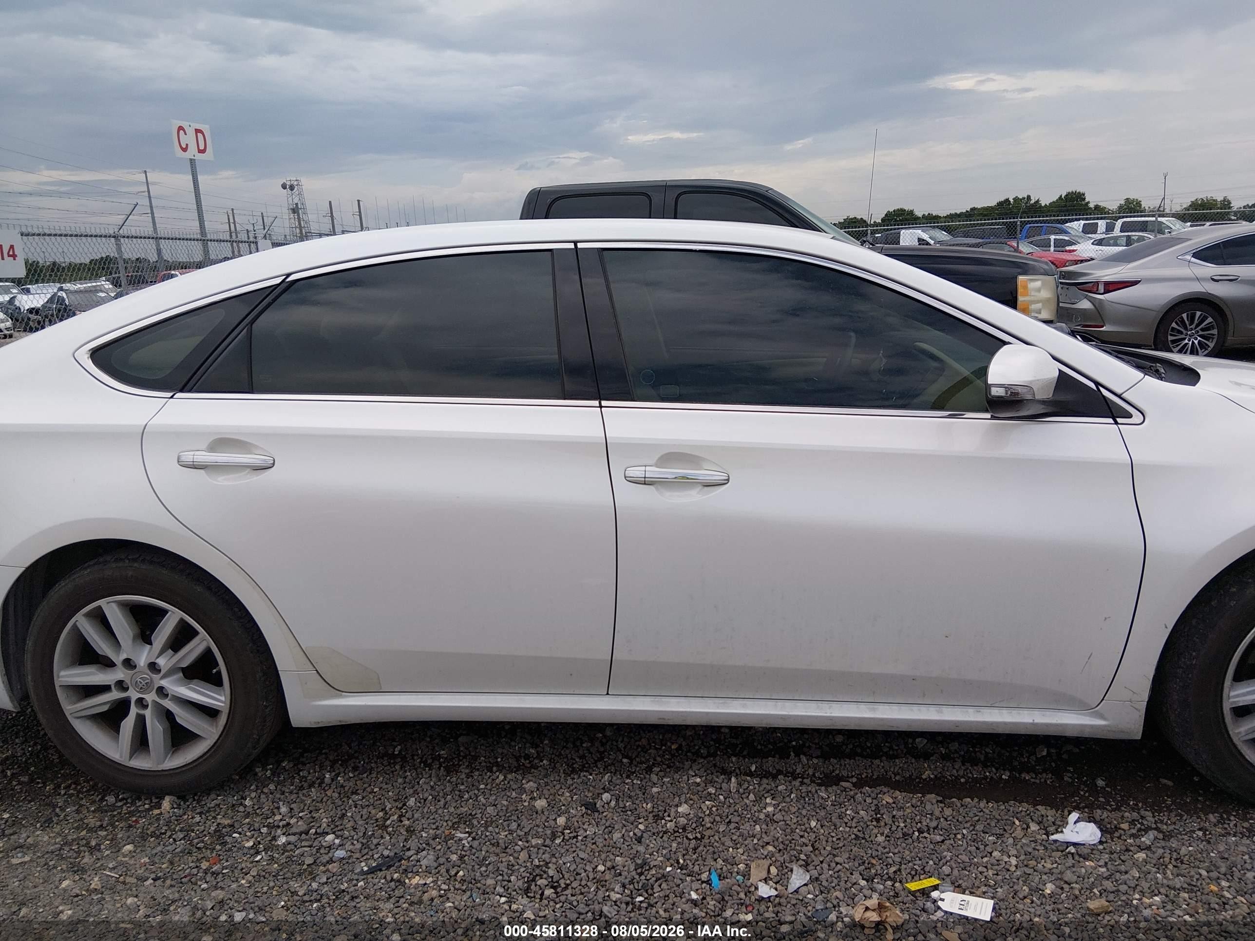 2013 Toyota Avalon Xle Белый vin: 4T1BK1EB3DU038478