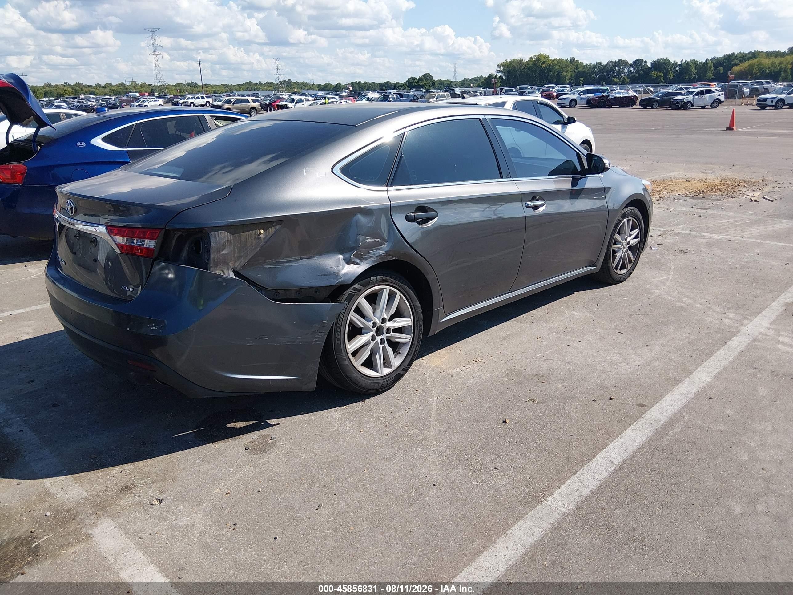 2013 Toyota Avalon Xle Premium Gray vin: 4T1BK1EB3DU046354