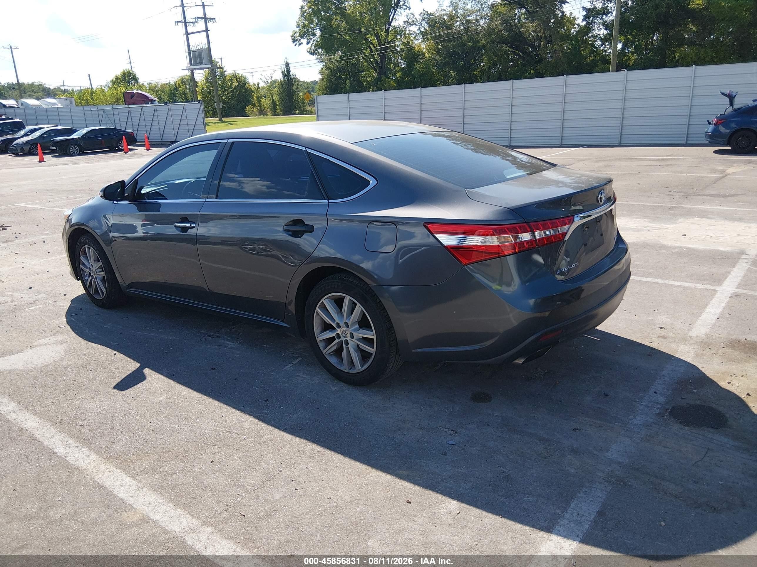 2013 Toyota Avalon Xle Premium Gray vin: 4T1BK1EB3DU046354