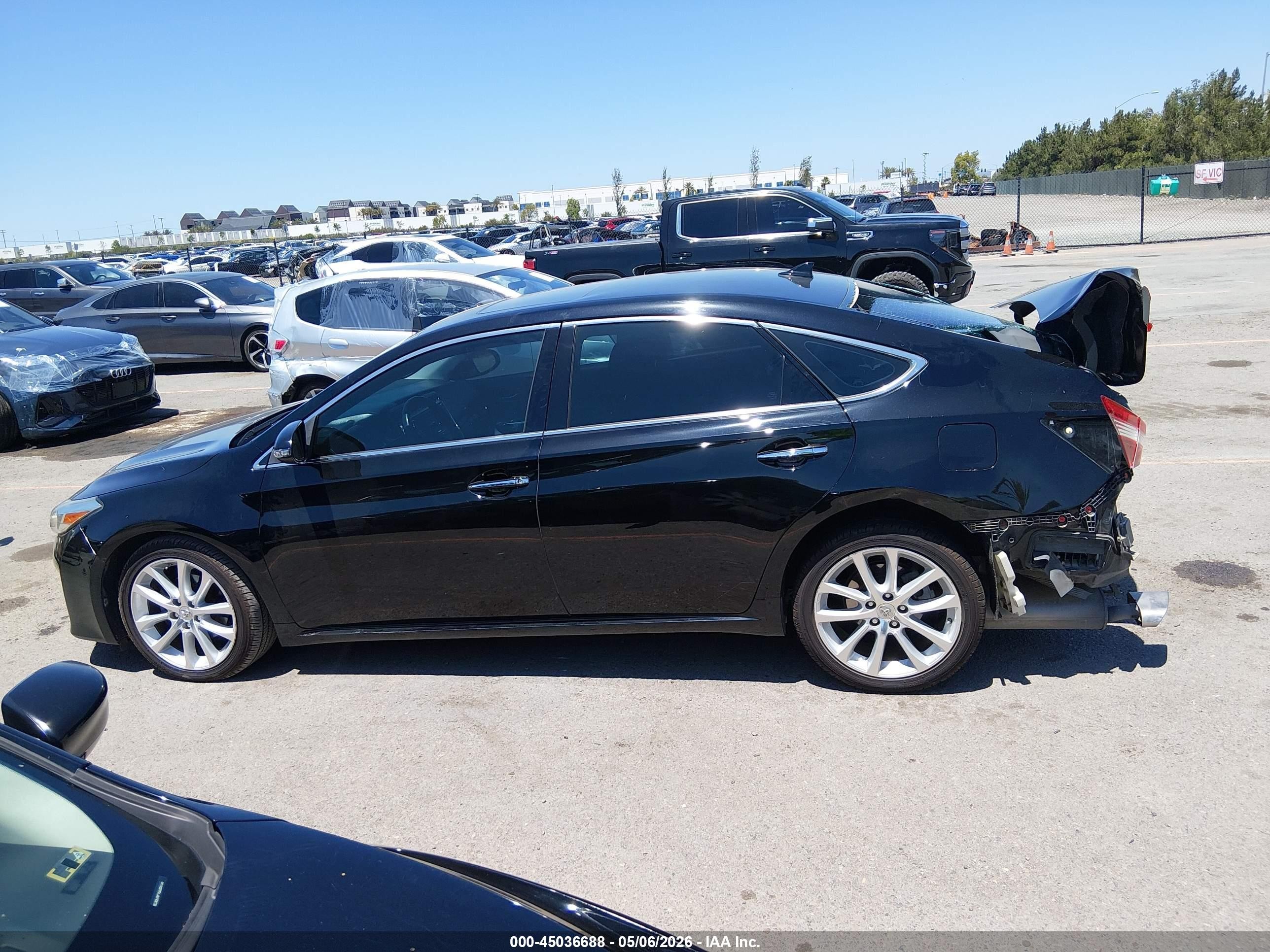 2013 Toyota Avalon Limited Черный vin: 4T1BK1EB3DU052929
