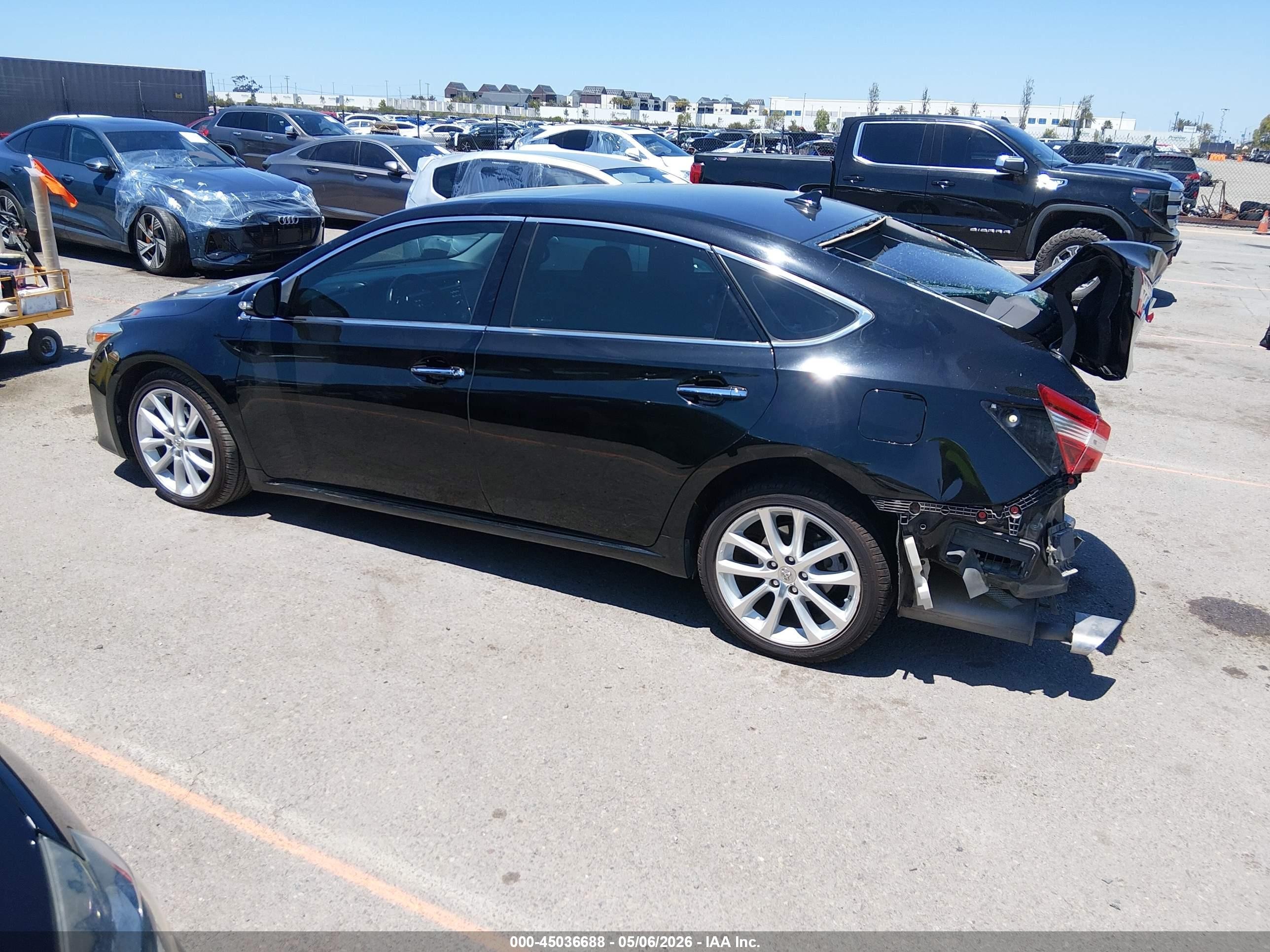 2013 Toyota Avalon Limited Черный vin: 4T1BK1EB3DU052929