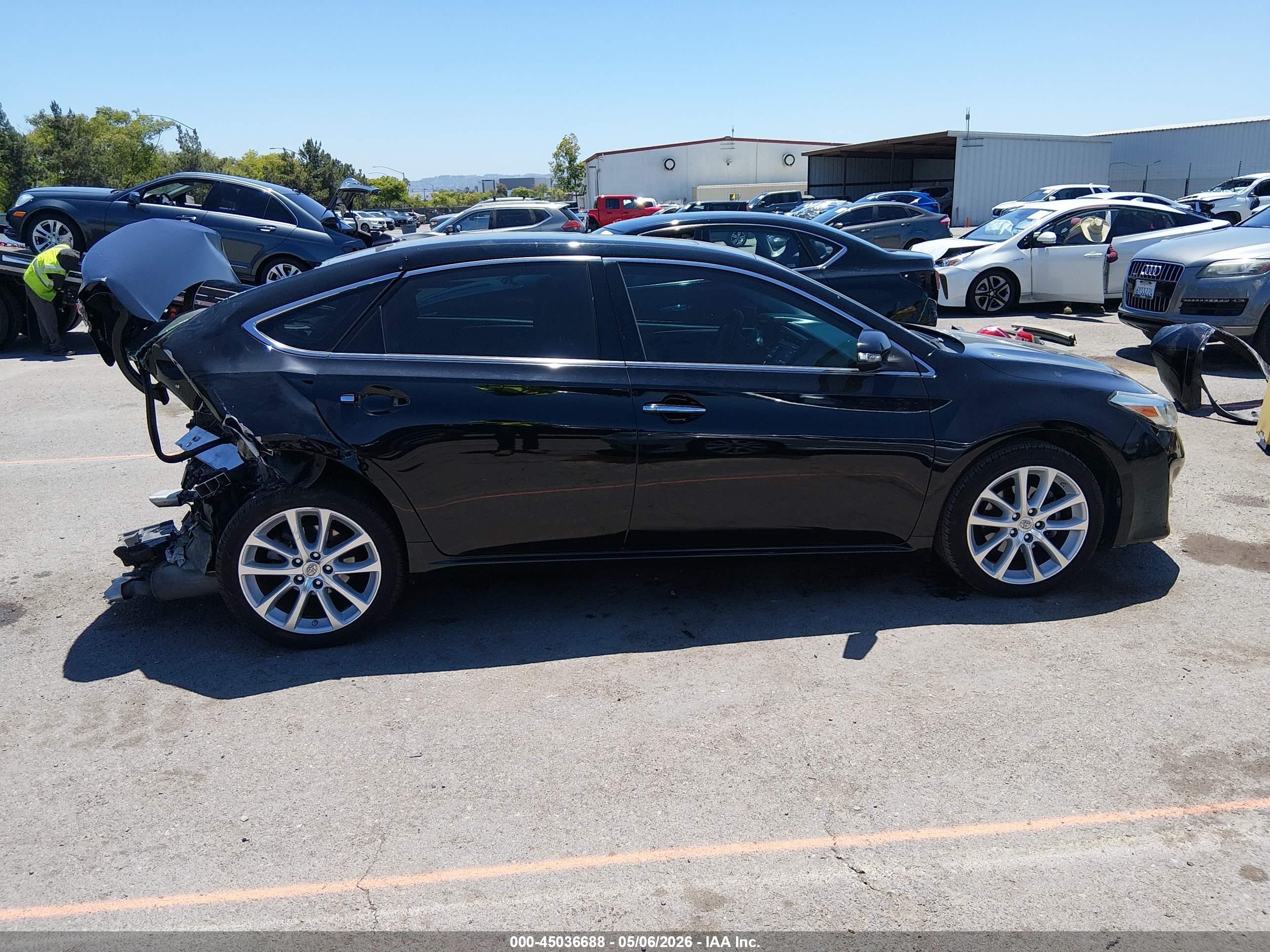 2013 Toyota Avalon Limited Черный vin: 4T1BK1EB3DU052929