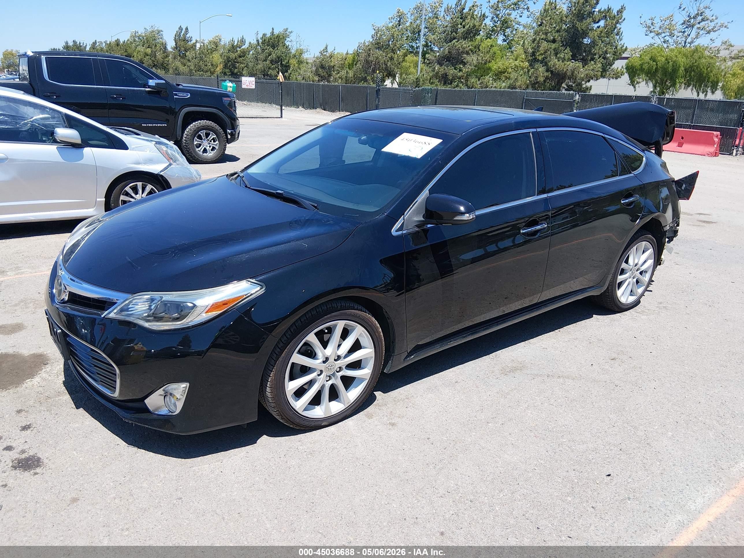 2013 Toyota Avalon Limited Черный vin: 4T1BK1EB3DU052929