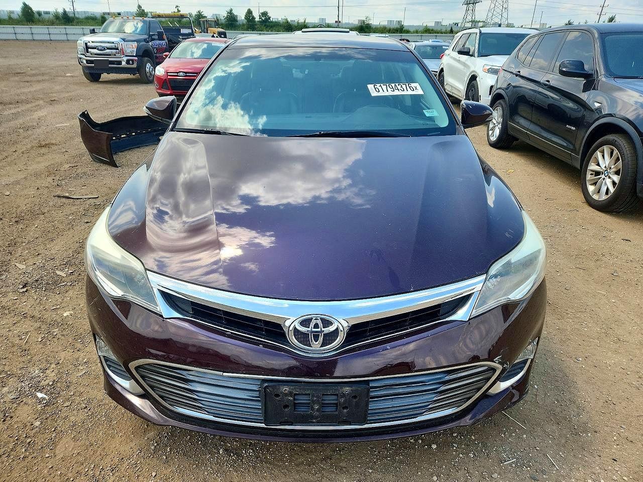 2013 Toyota Avalon Xle Burgundy vin: 4T1BK1EB3DU066975