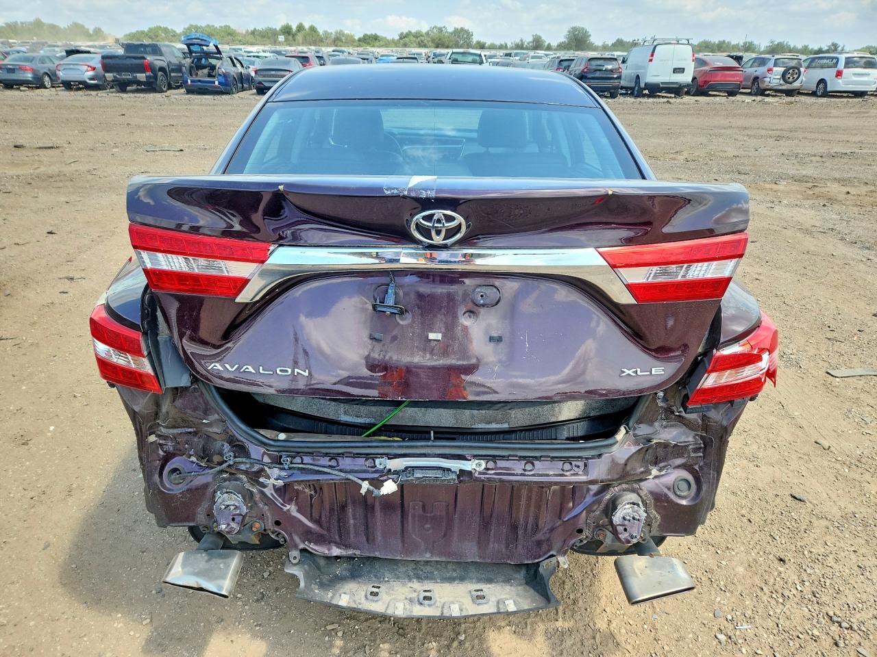 2013 Toyota Avalon Xle Burgundy vin: 4T1BK1EB3DU066975