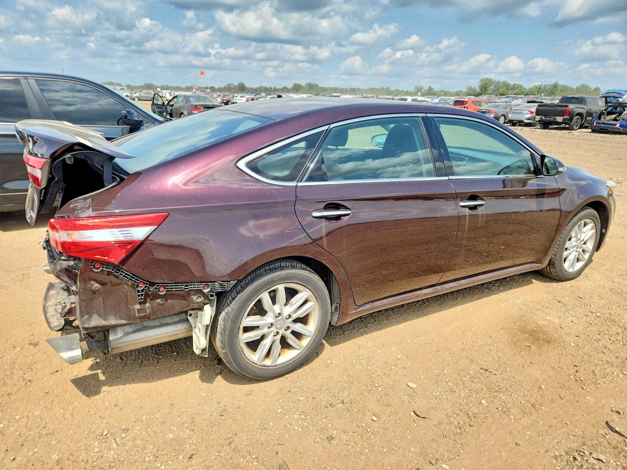 2013 Toyota Avalon Xle Burgundy vin: 4T1BK1EB3DU066975