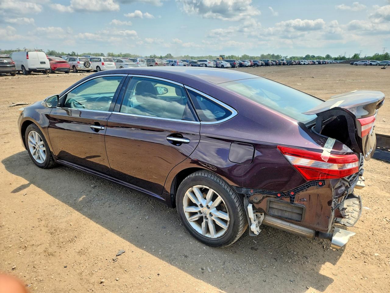 2013 Toyota Avalon Xle Burgundy vin: 4T1BK1EB3DU066975