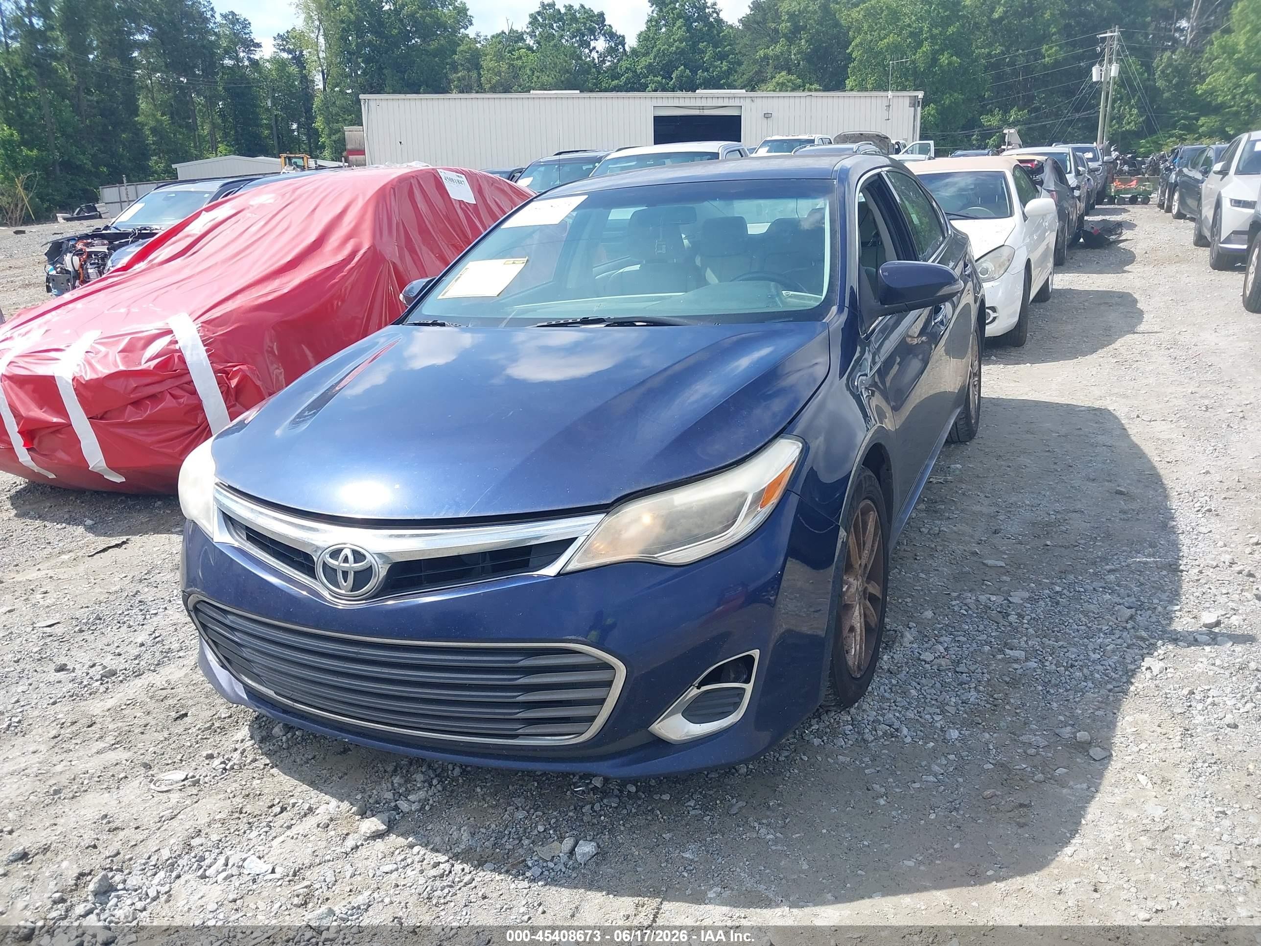 2013 Toyota Avalon Xle Blue vin: 4T1BK1EB3DU073747