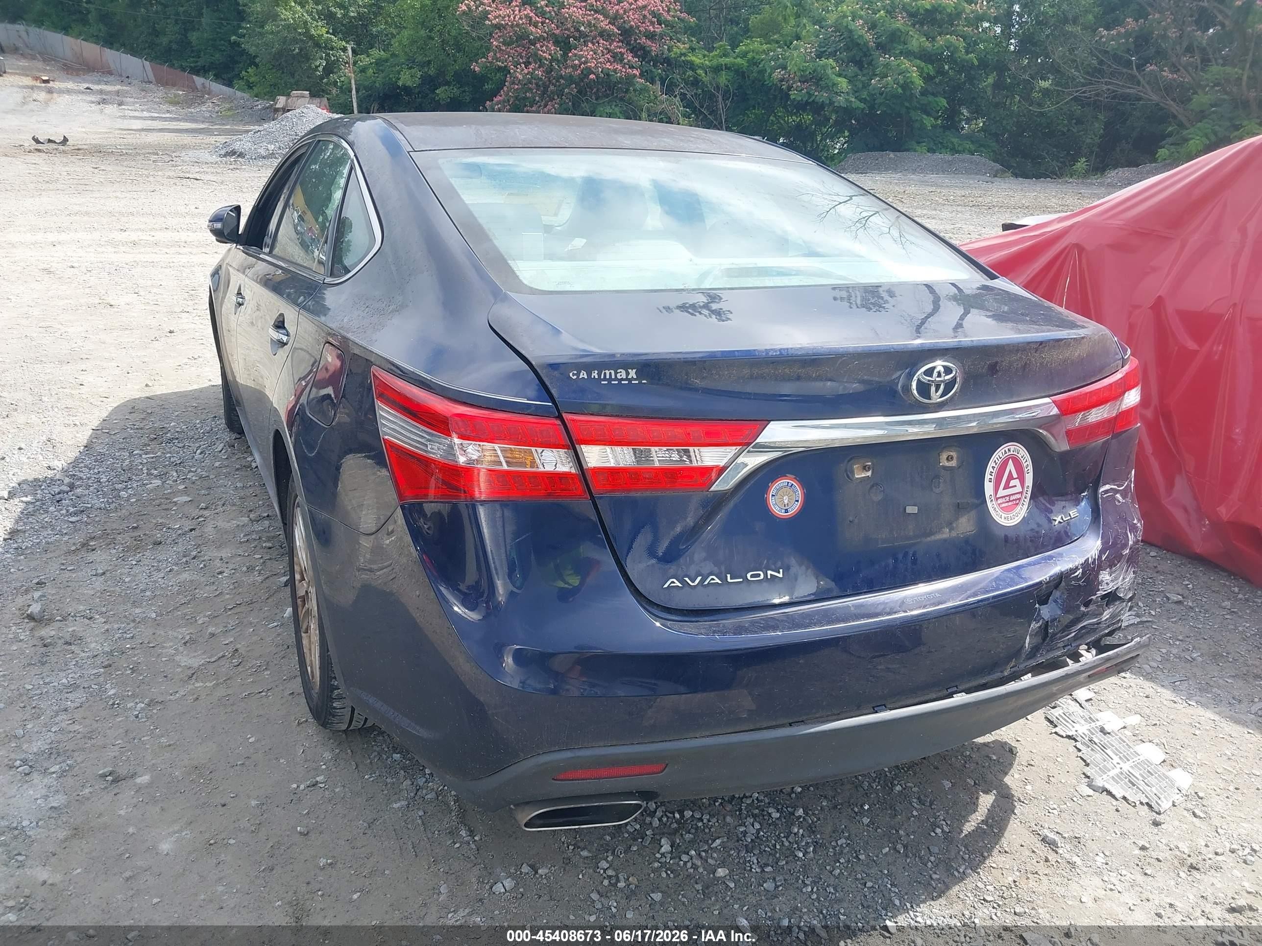 2013 Toyota Avalon Xle Blue vin: 4T1BK1EB3DU073747