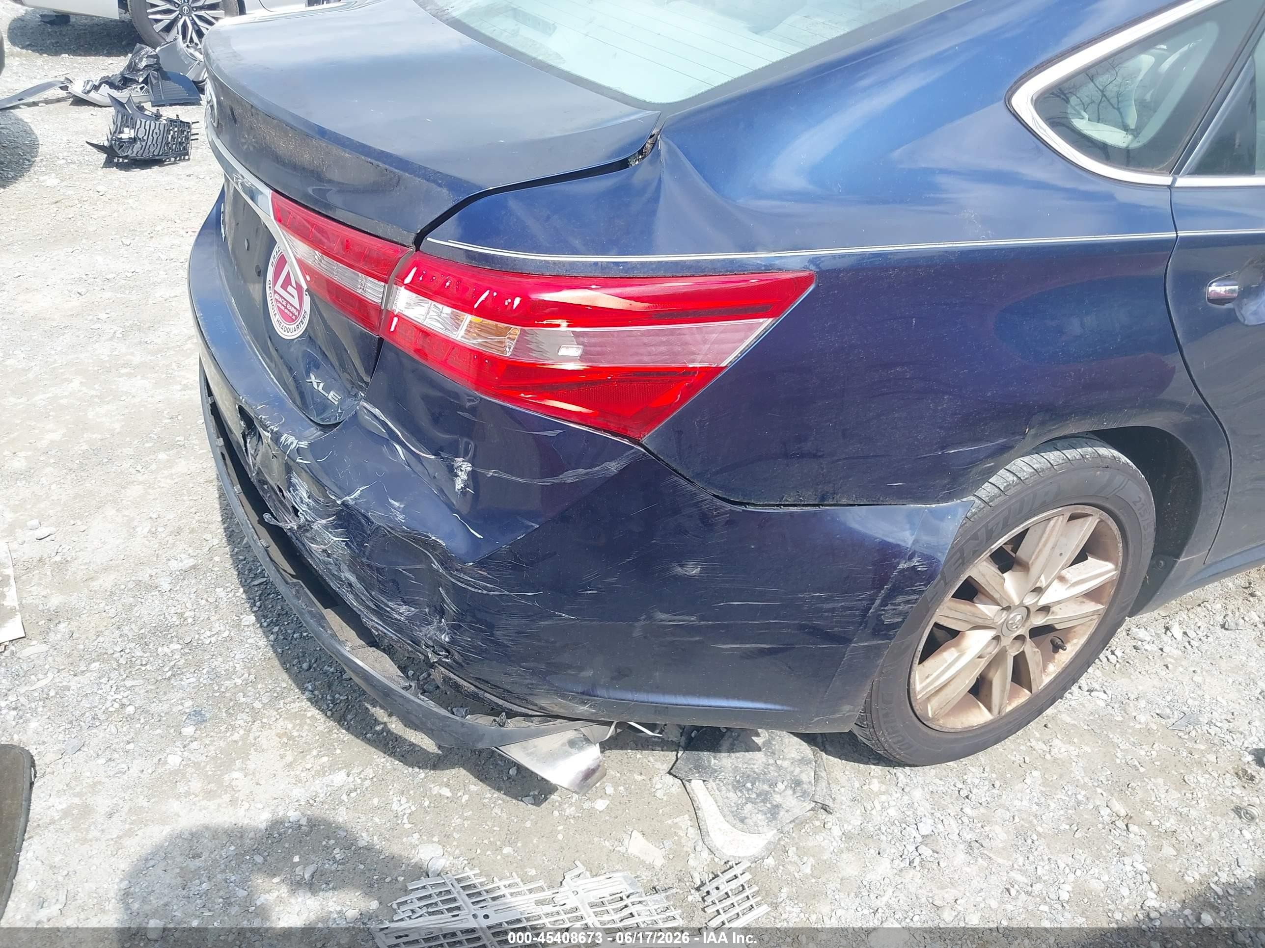 2013 Toyota Avalon Xle Blue vin: 4T1BK1EB3DU073747