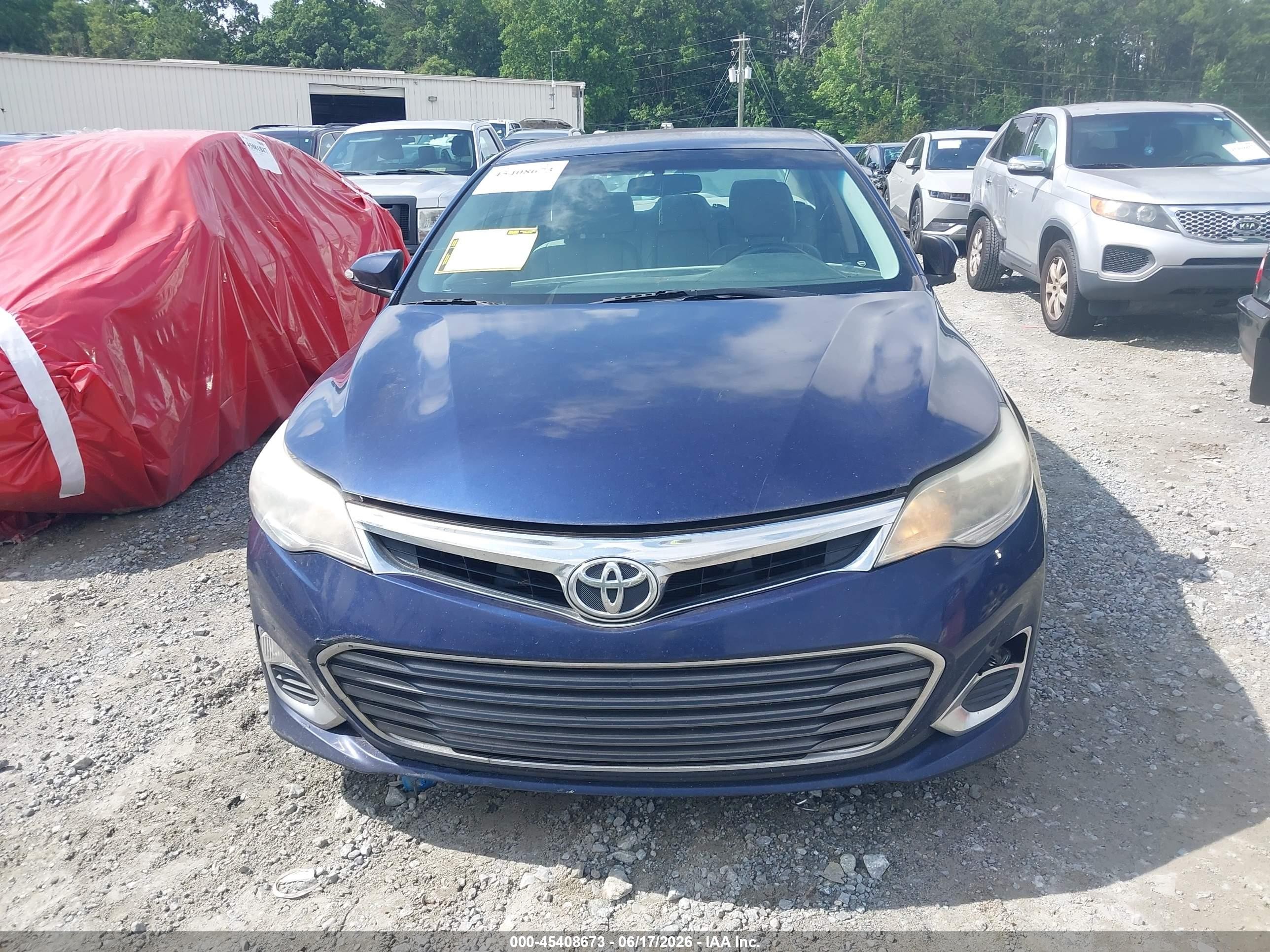 2013 Toyota Avalon Xle Blue vin: 4T1BK1EB3DU073747