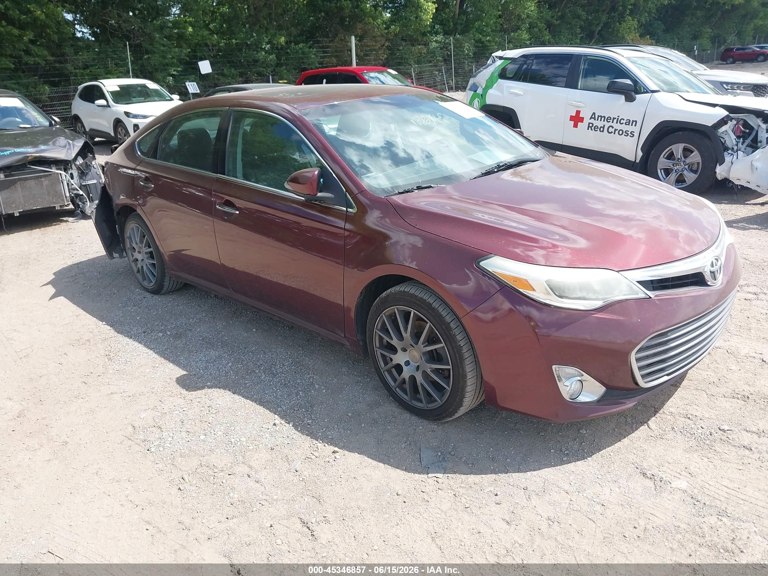2013 Toyota Avalon Xle Touring Maroon vin: 4T1BK1EB3DU075692