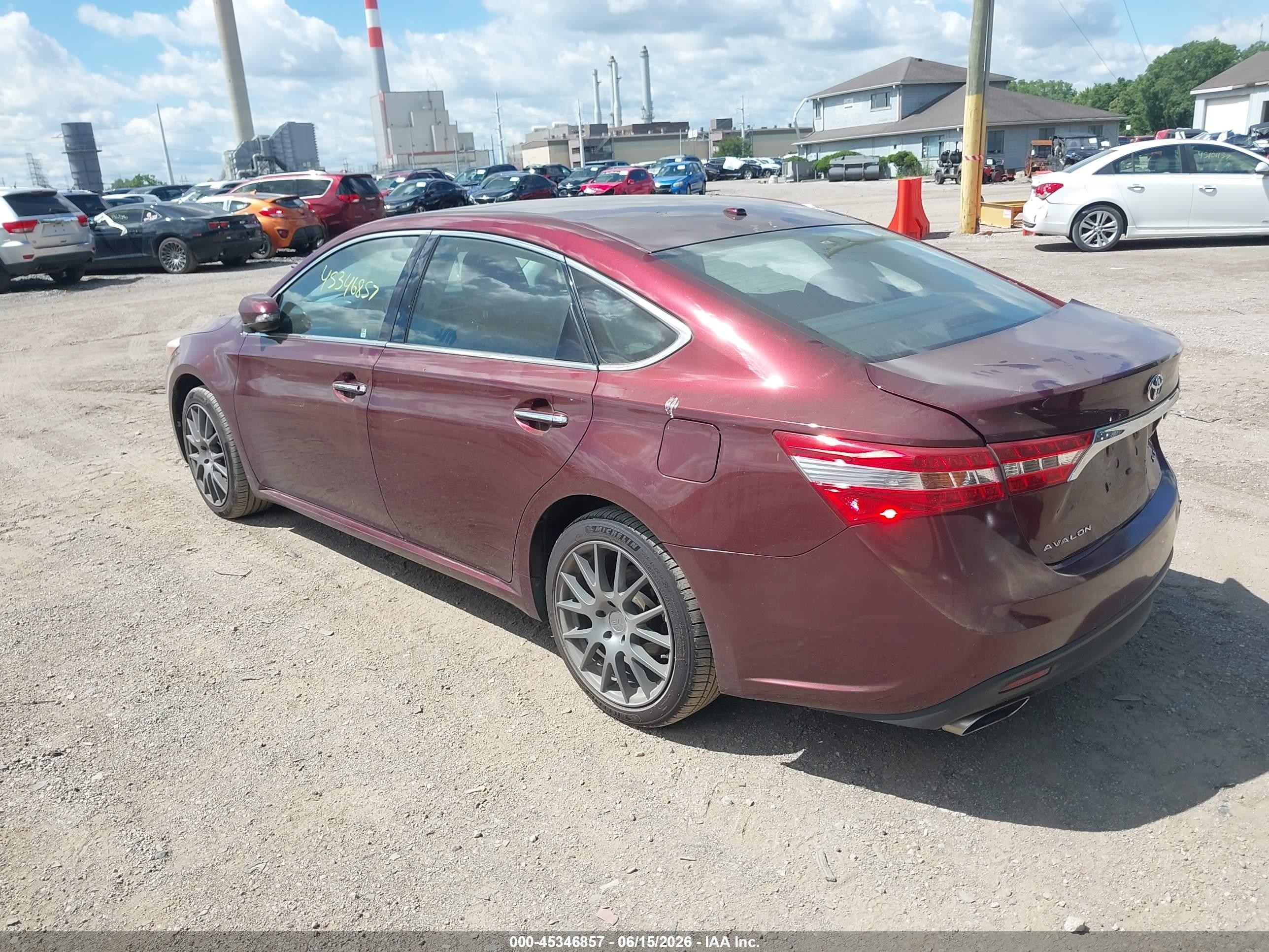 2013 Toyota Avalon Xle Touring Maroon vin: 4T1BK1EB3DU075692