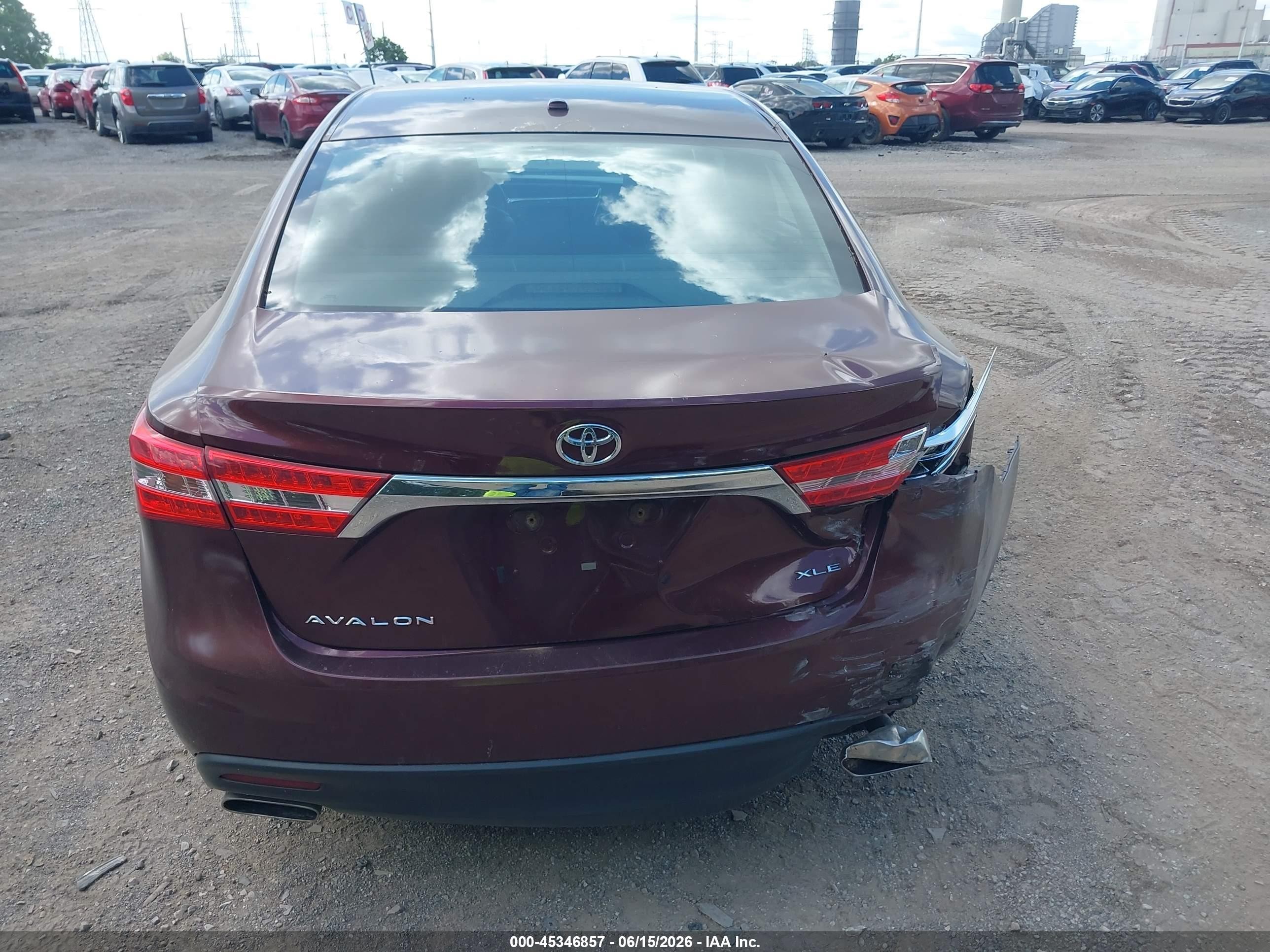 2013 Toyota Avalon Xle Touring Maroon vin: 4T1BK1EB3DU075692