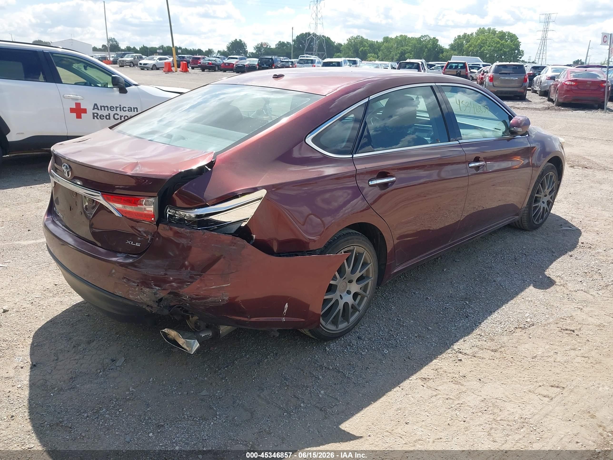 2013 Toyota Avalon Xle Touring Maroon vin: 4T1BK1EB3DU075692