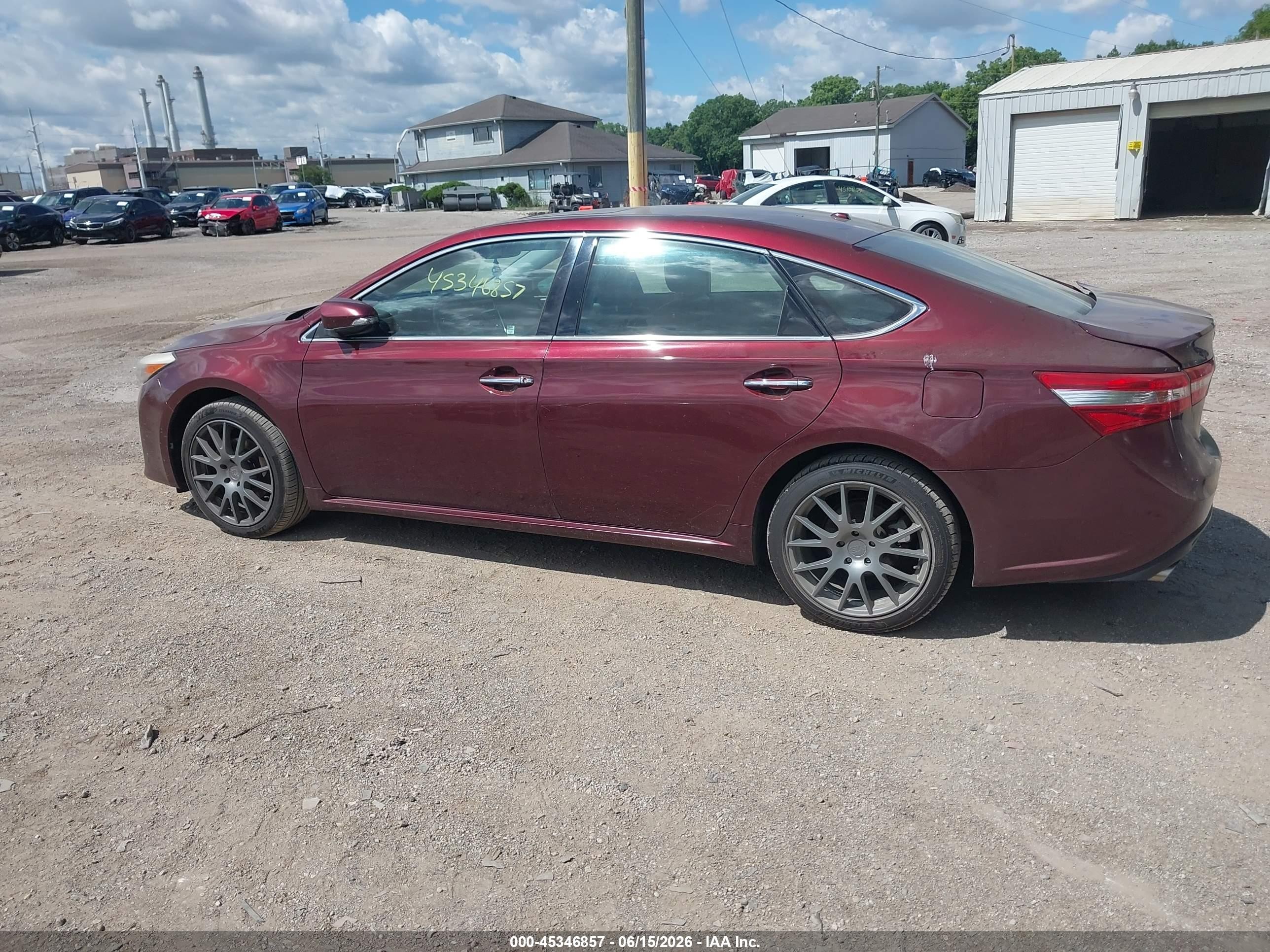 2013 Toyota Avalon Xle Touring Maroon vin: 4T1BK1EB3DU075692