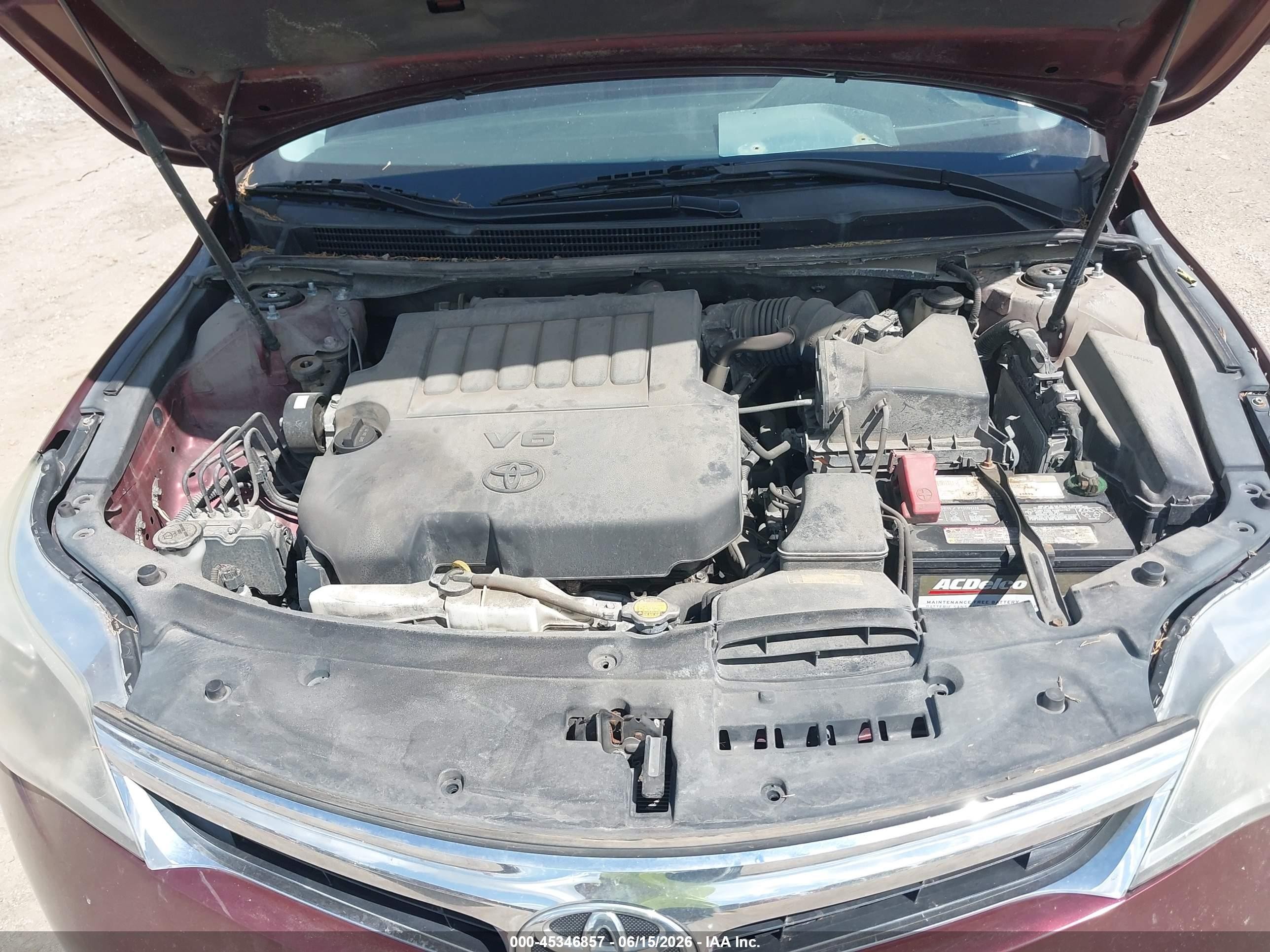 2013 Toyota Avalon Xle Touring Maroon vin: 4T1BK1EB3DU075692