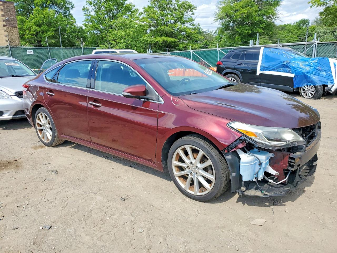 2014 Toyota Avalon Limited Burgundy vin: 4T1BK1EB3EU098844