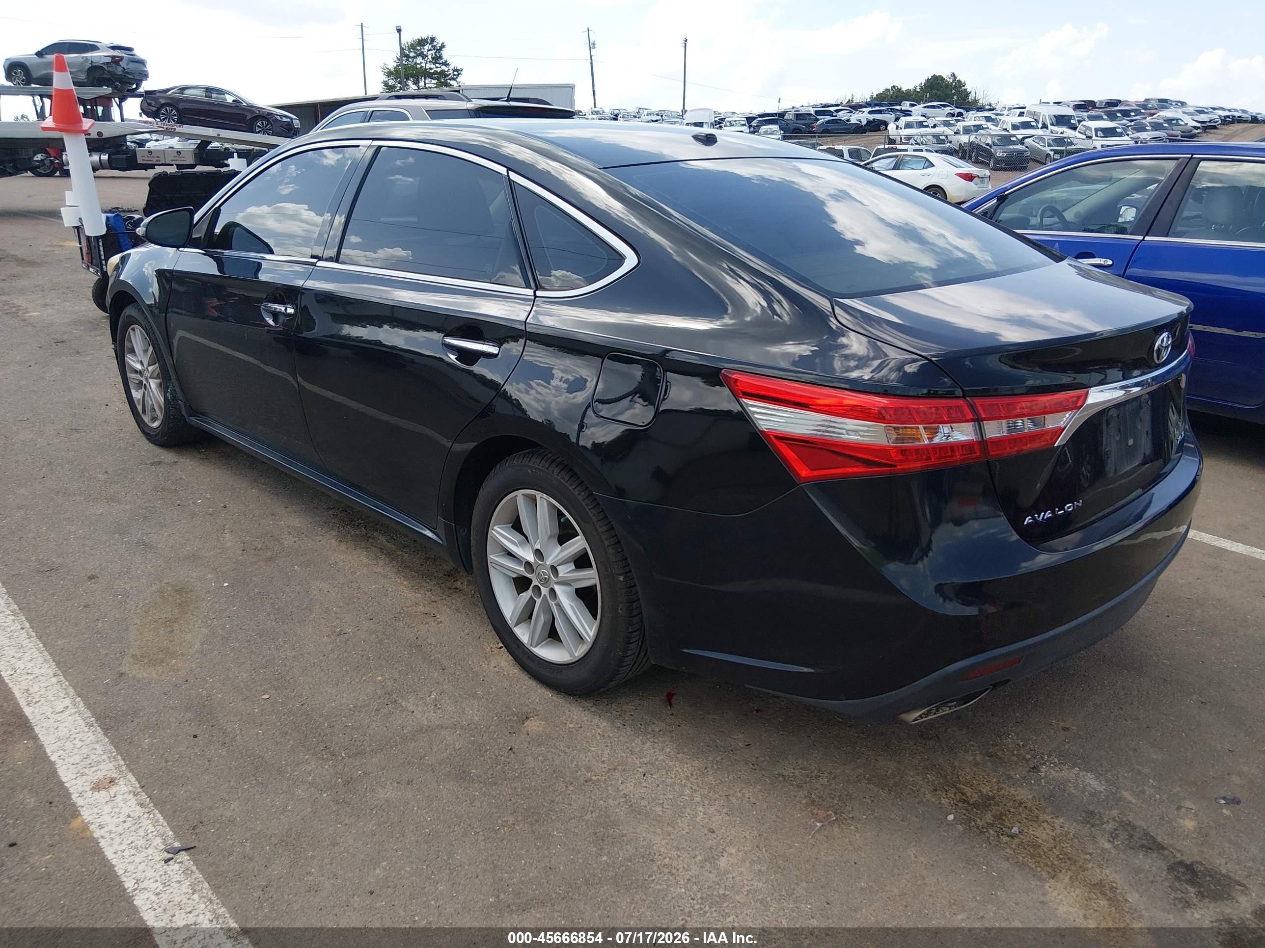 2014 Toyota Avalon Xle Premium Black vin: 4T1BK1EB3EU101306