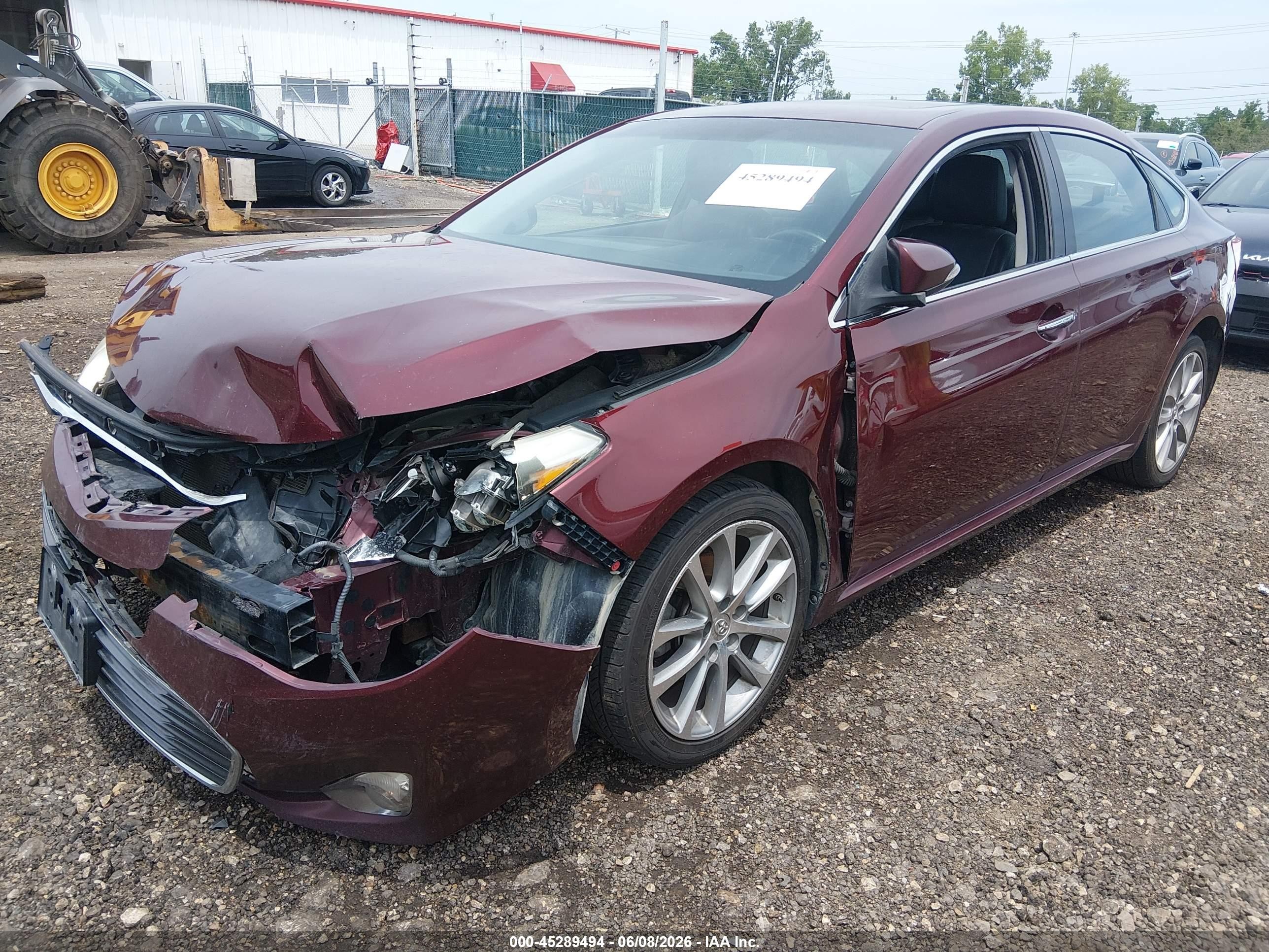 2014 Toyota Avalon Xle Touring Maroon vin: 4T1BK1EB3EU103654