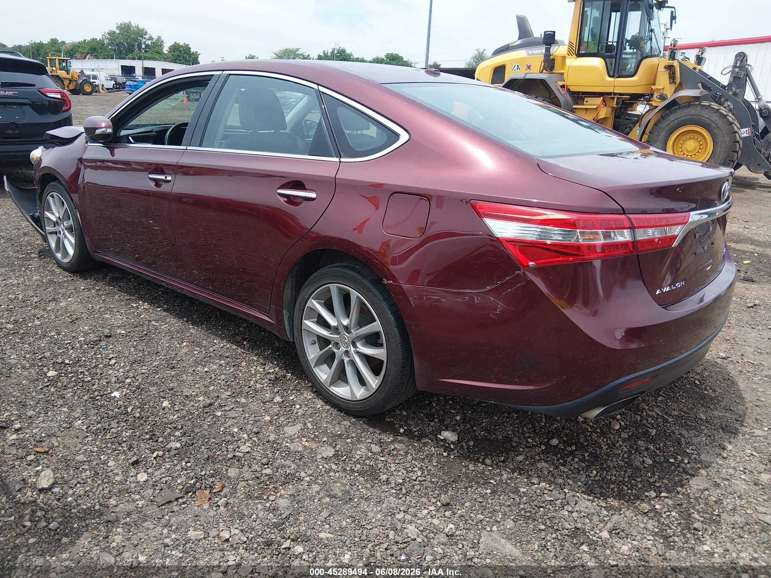 2014 Toyota Avalon Xle Touring Maroon vin: 4T1BK1EB3EU103654