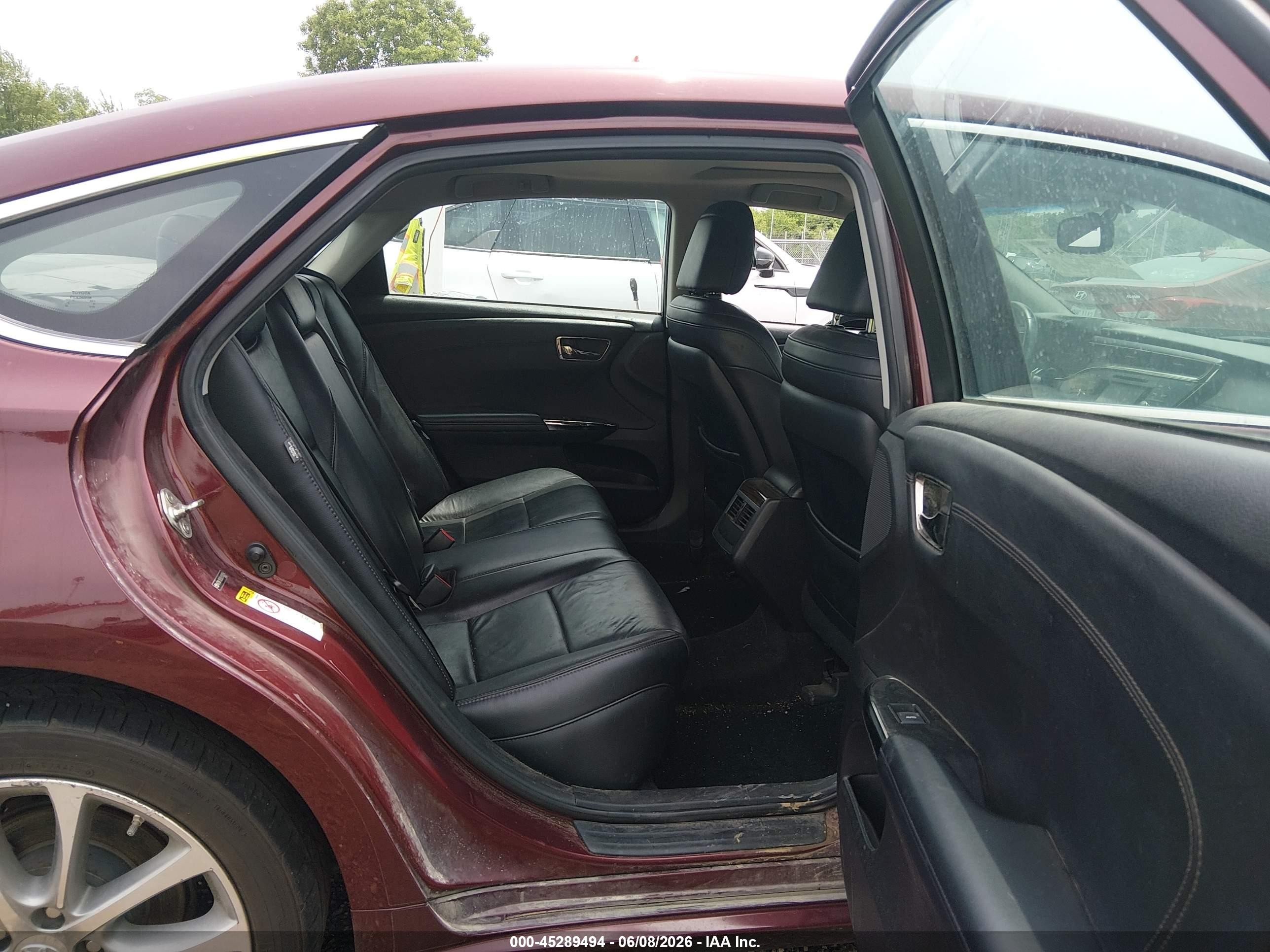 2014 Toyota Avalon Xle Touring Maroon vin: 4T1BK1EB3EU103654