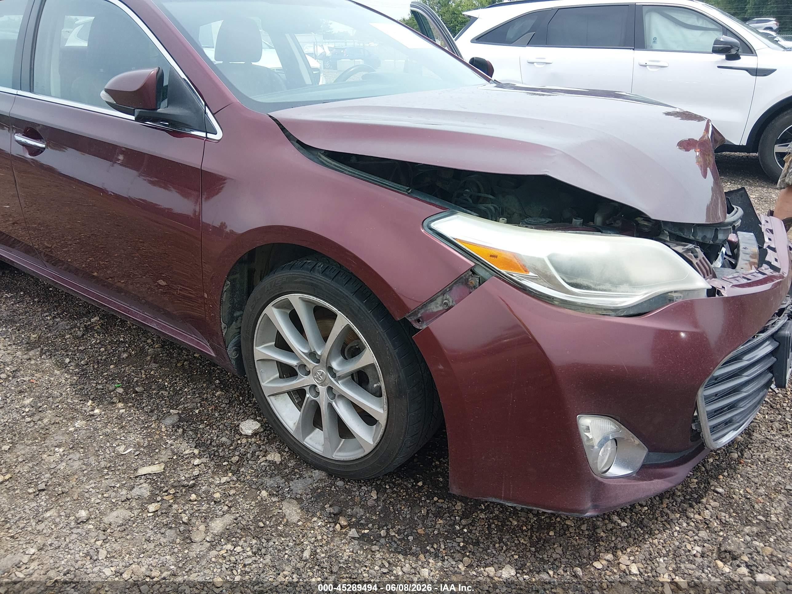 2014 Toyota Avalon Xle Touring Maroon vin: 4T1BK1EB3EU103654
