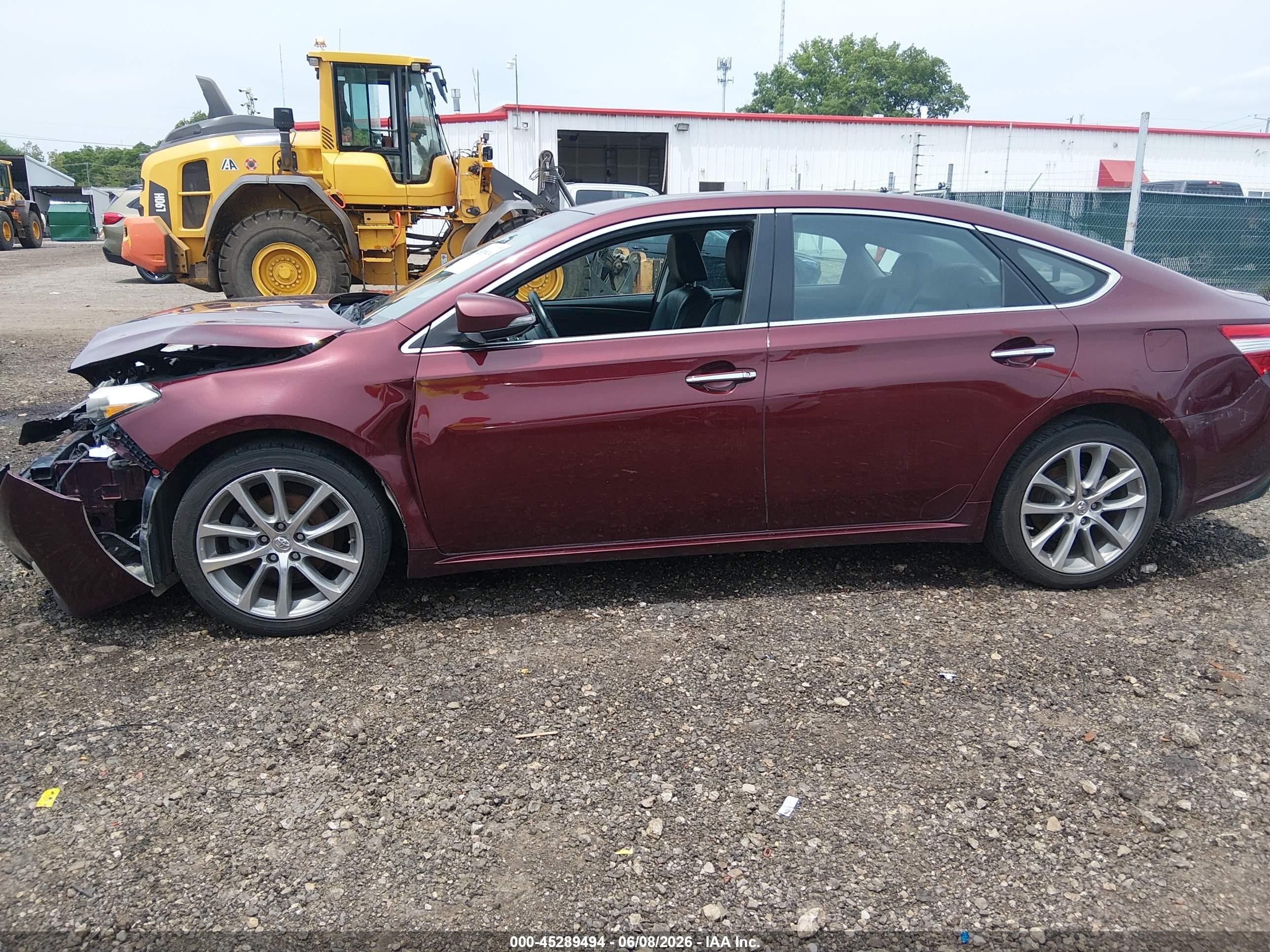 2014 Toyota Avalon Xle Touring Maroon vin: 4T1BK1EB3EU103654