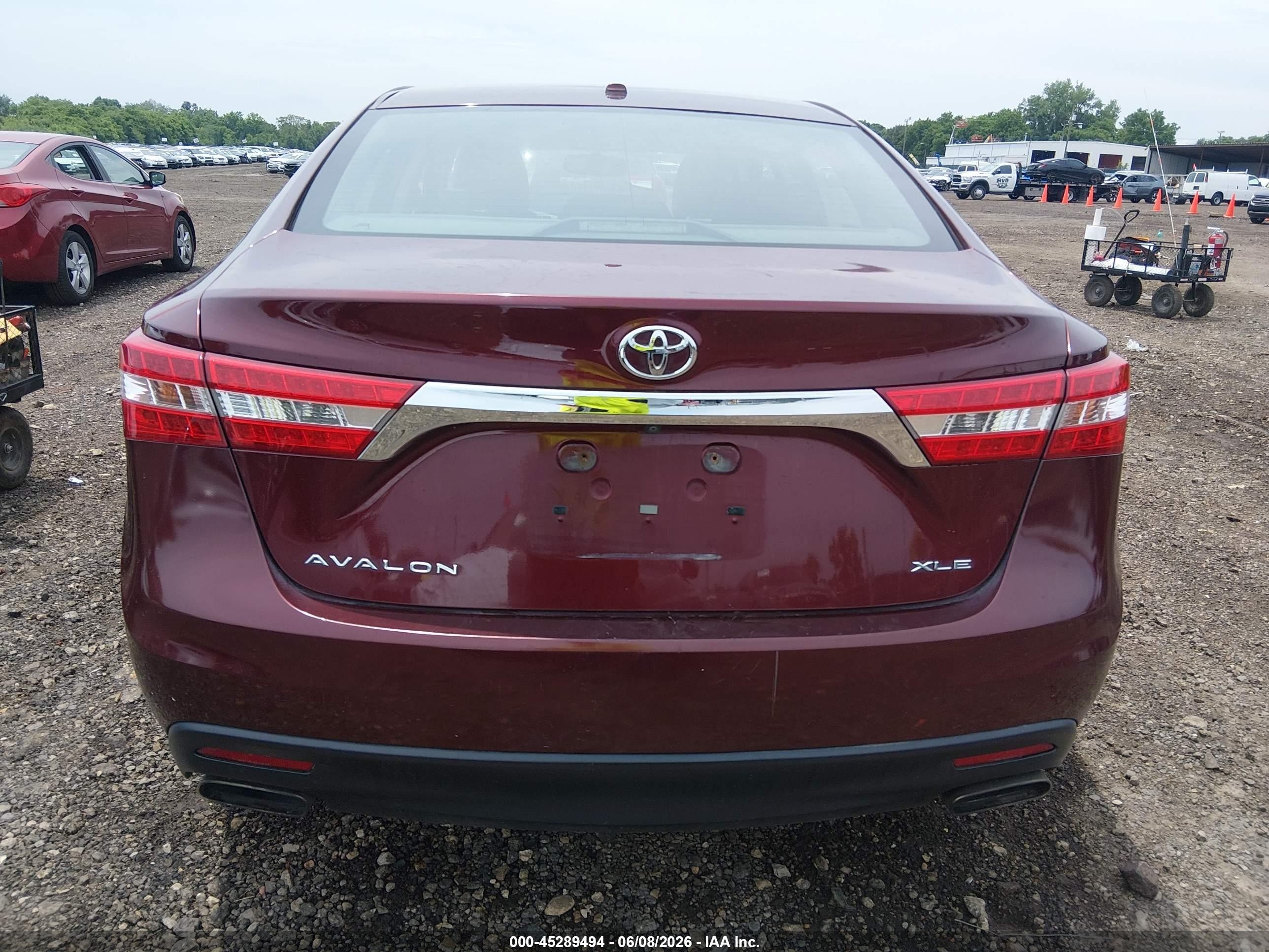 2014 Toyota Avalon Xle Touring Maroon vin: 4T1BK1EB3EU103654