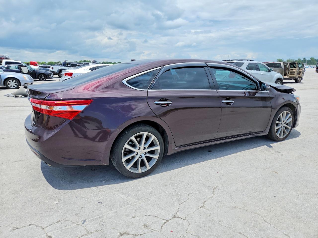 2014 Toyota Avalon Xle Touring Burgundy vin: 4T1BK1EB3EU104531