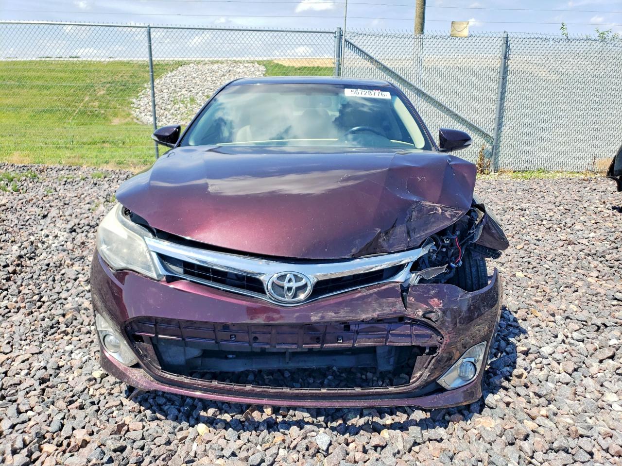 2014 Toyota Avalon Xle Touring Burgundy vin: 4T1BK1EB3EU115447