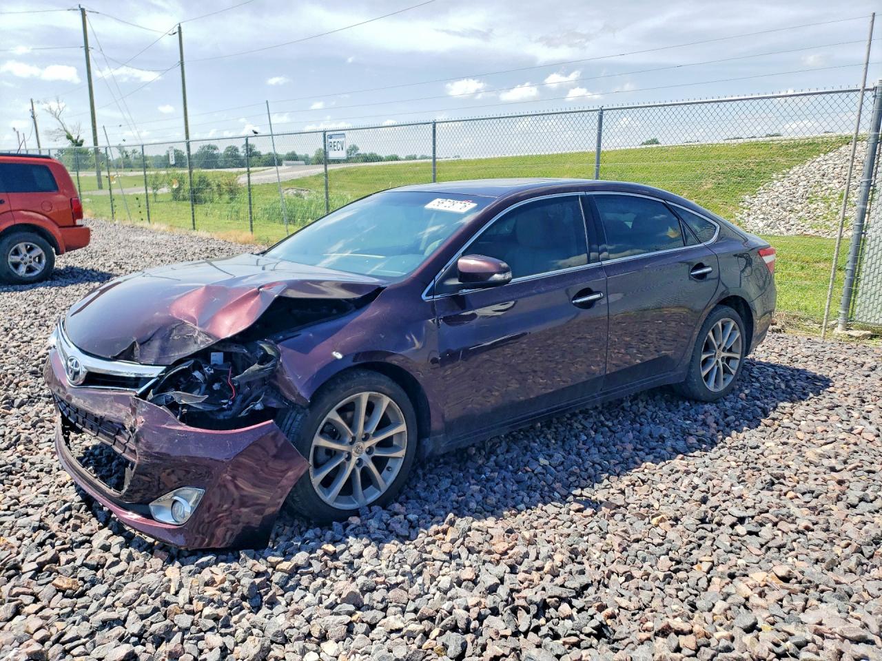 2014 Toyota Avalon Xle Touring Burgundy vin: 4T1BK1EB3EU115447
