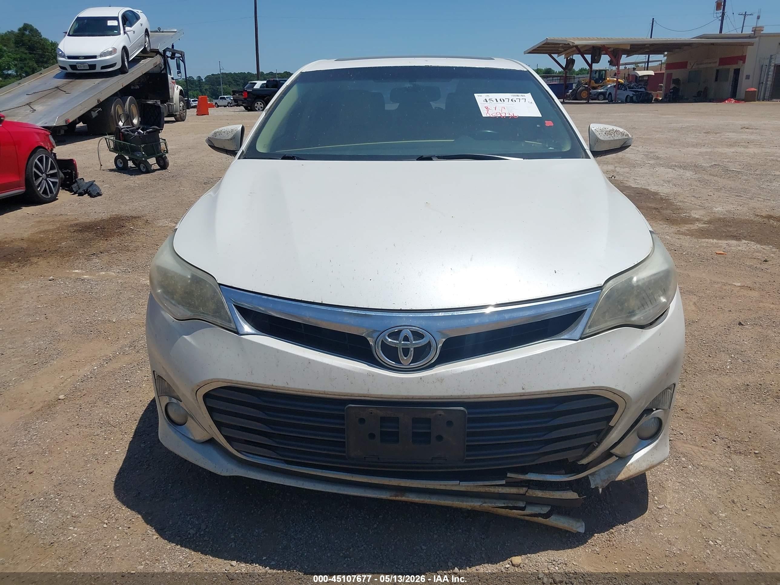 2014 Toyota Avalon Xle Touring White vin: 4T1BK1EB3EU117036