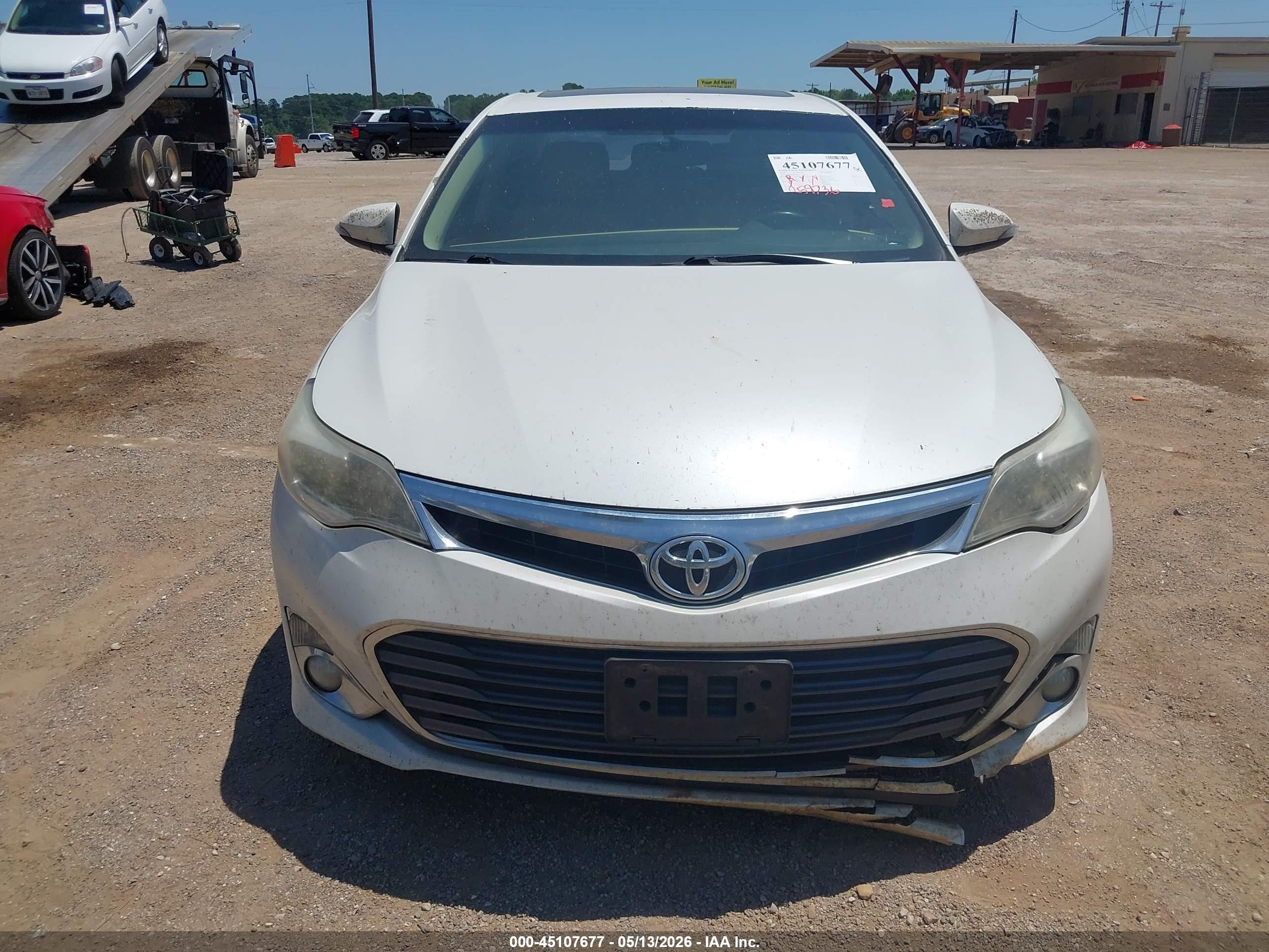 2014 Toyota Avalon Xle Touring White vin: 4T1BK1EB3EU117036