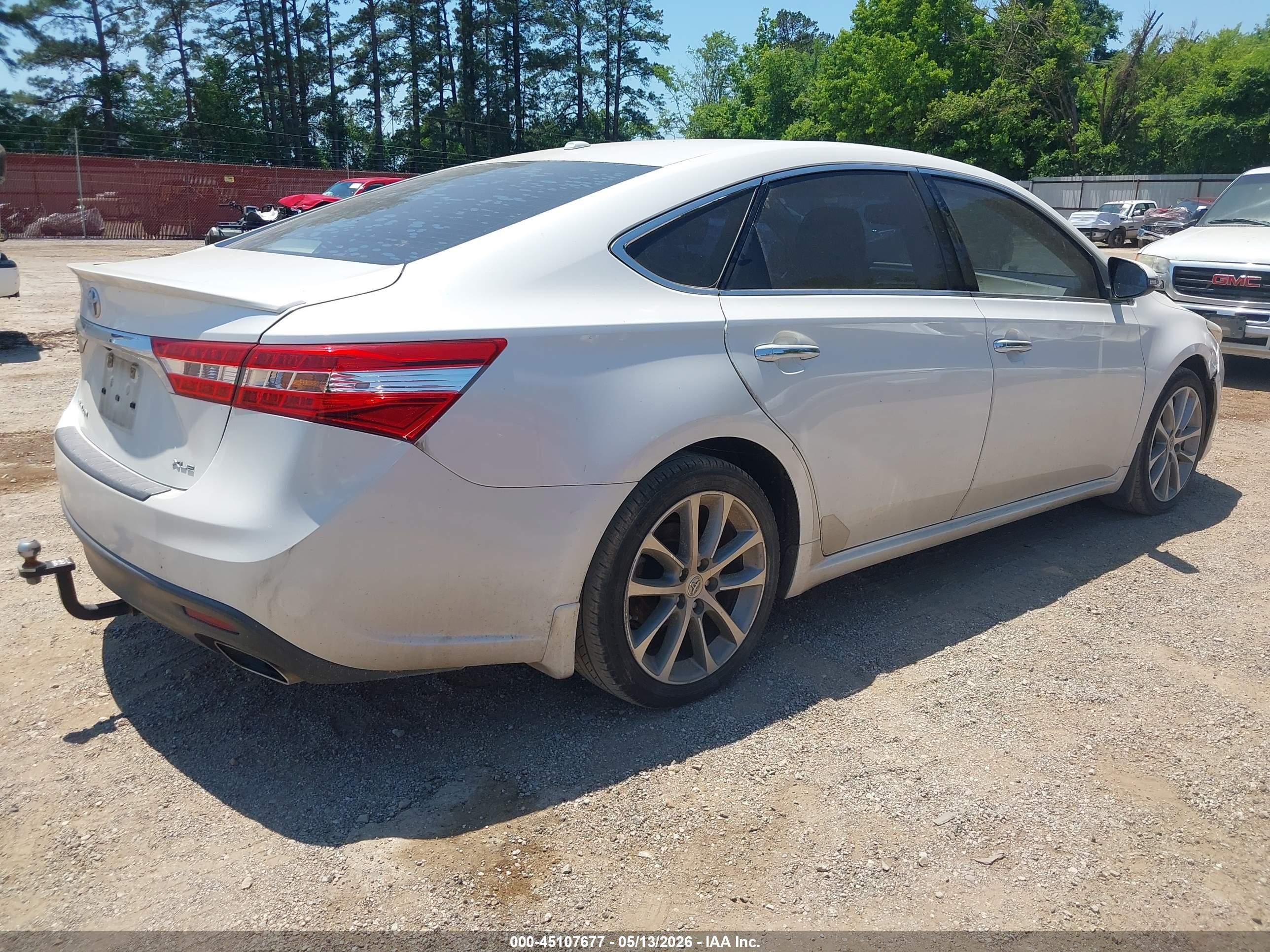2014 Toyota Avalon Xle Touring White vin: 4T1BK1EB3EU117036