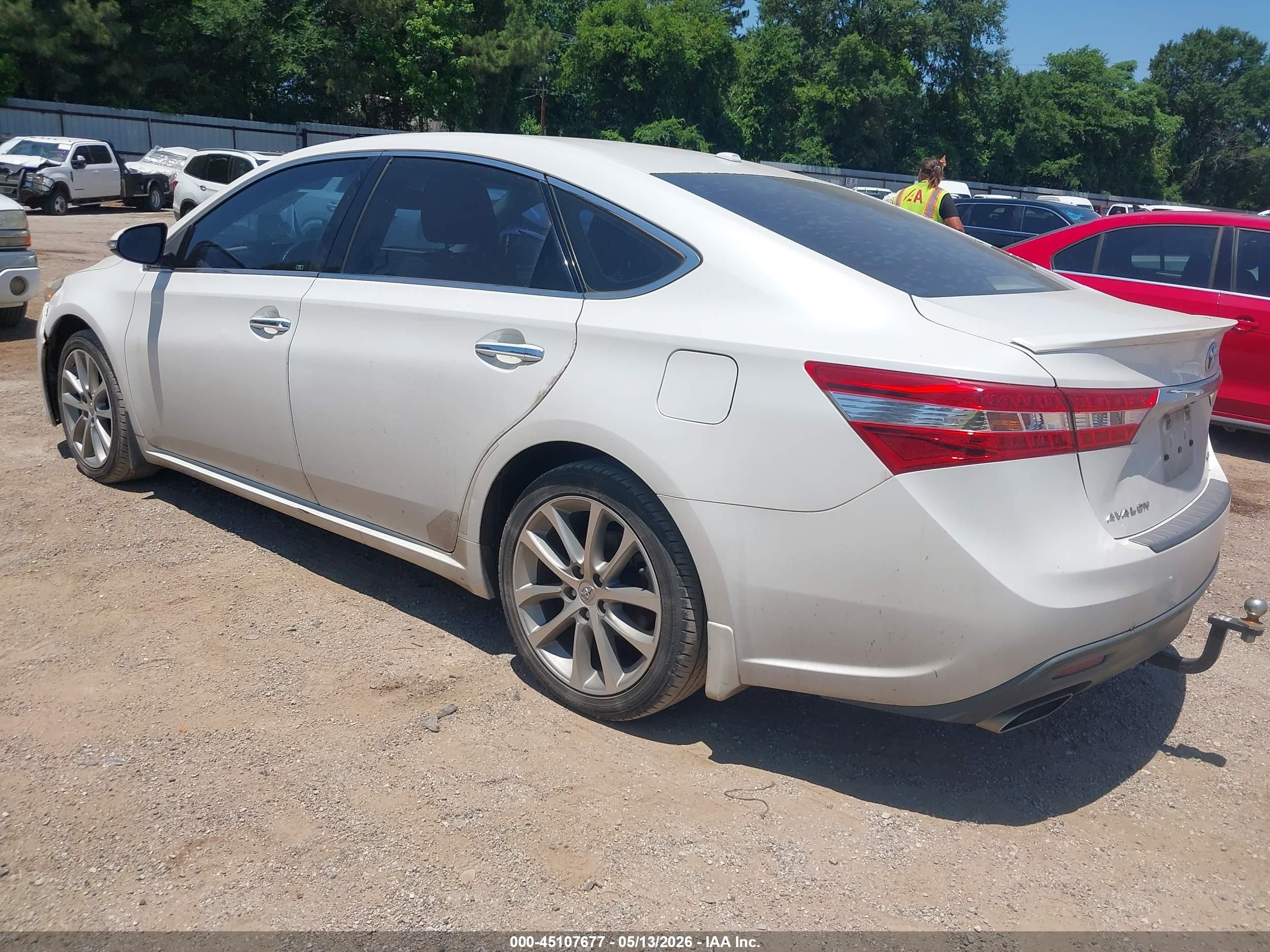 2014 Toyota Avalon Xle Touring White vin: 4T1BK1EB3EU117036