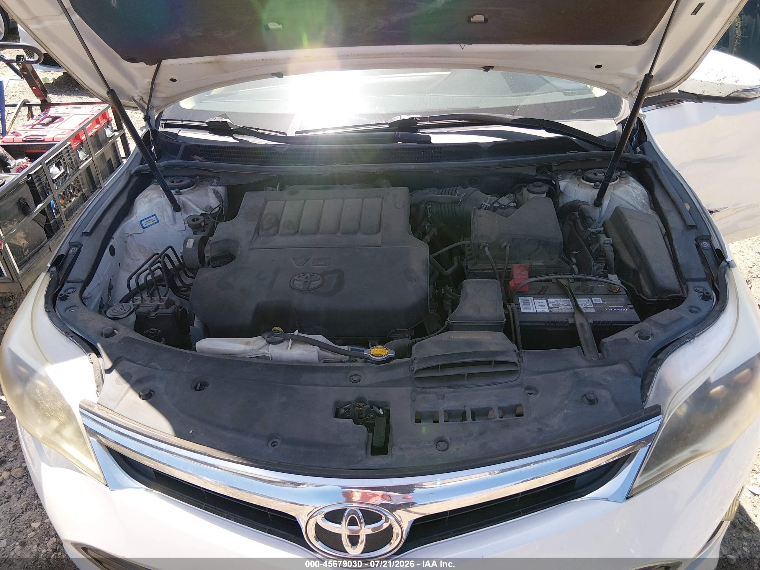2014 Toyota Avalon Xle White vin: 4T1BK1EB3EU122379