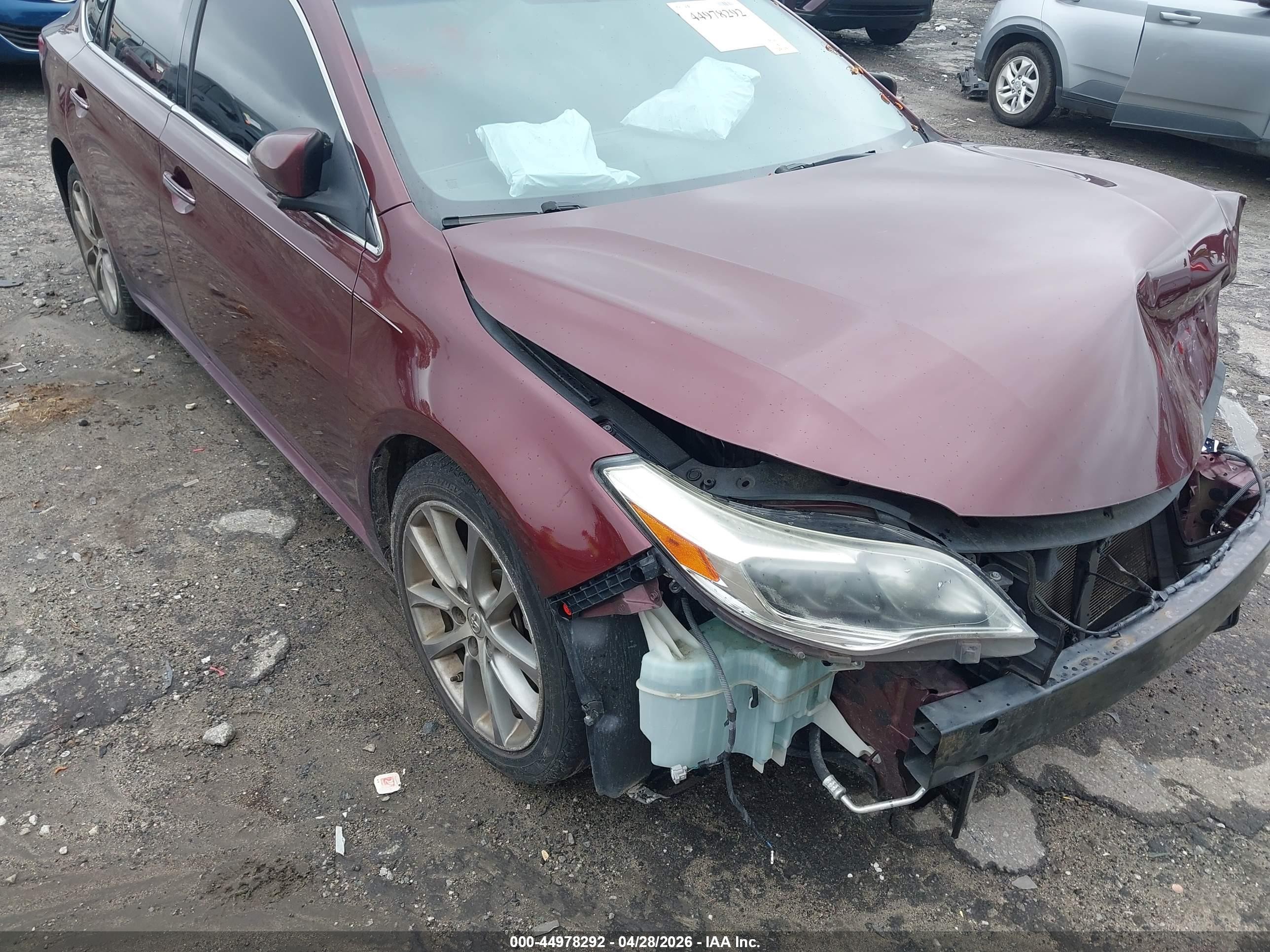 2014 Toyota Avalon Xle Touring Burgundy vin: 4T1BK1EB3EU122625