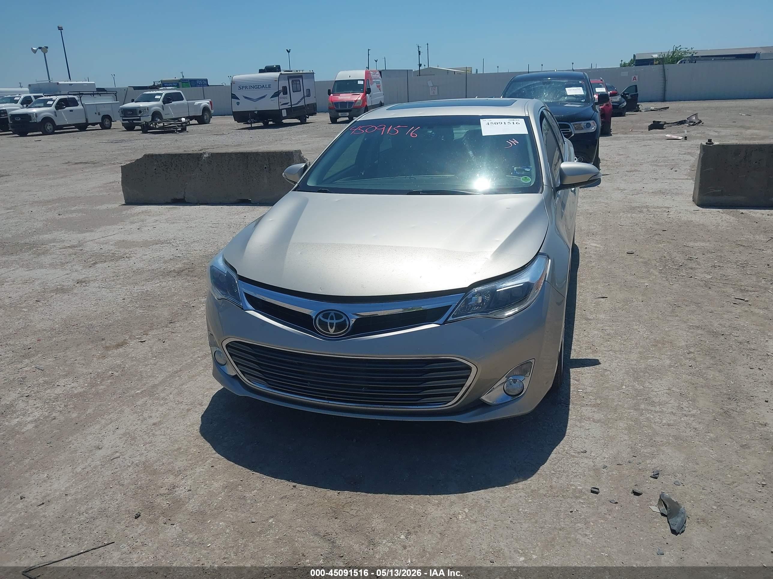 2014 Toyota Avalon Limited Tan vin: 4T1BK1EB3EU124701