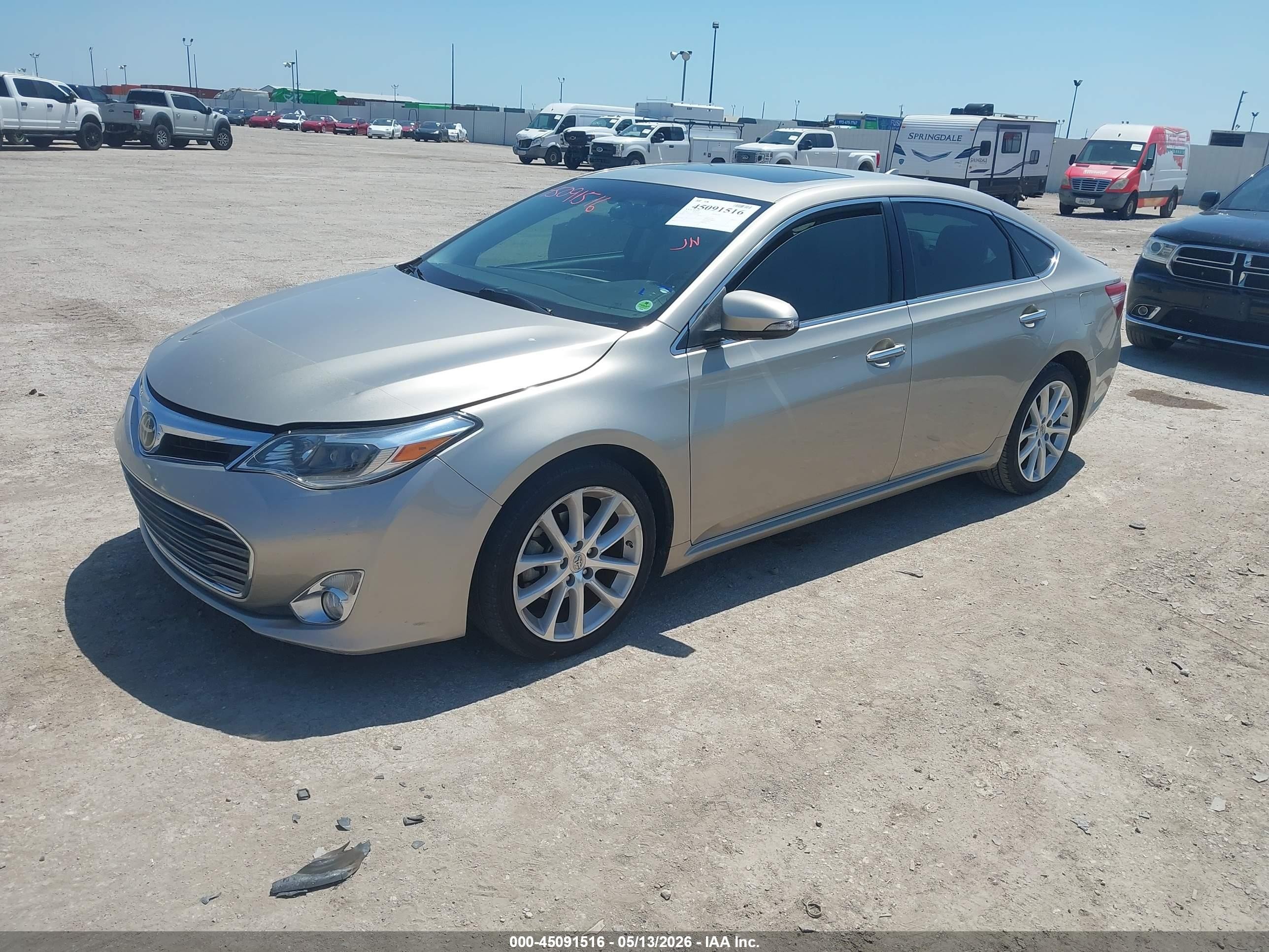 2014 Toyota Avalon Limited Tan vin: 4T1BK1EB3EU124701