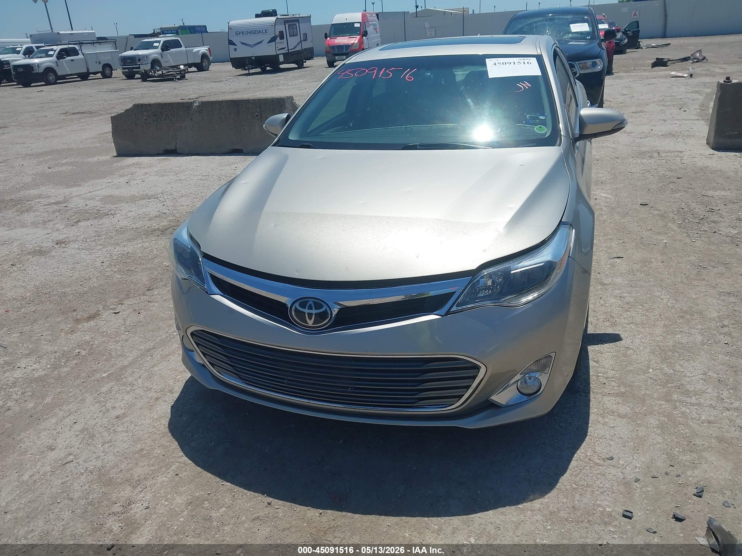2014 Toyota Avalon Limited Tan vin: 4T1BK1EB3EU124701
