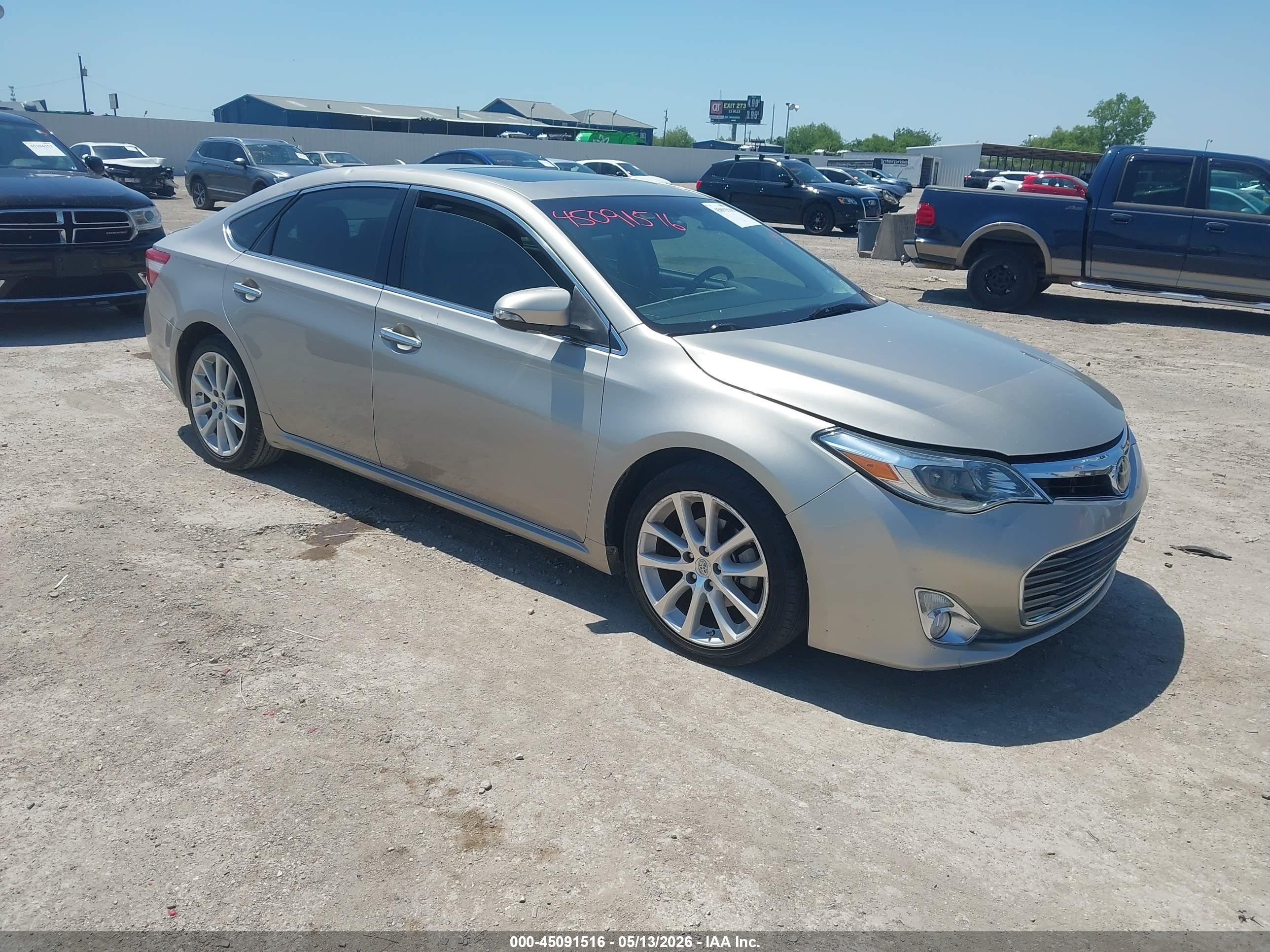 2014 Toyota Avalon Limited Tan vin: 4T1BK1EB3EU124701