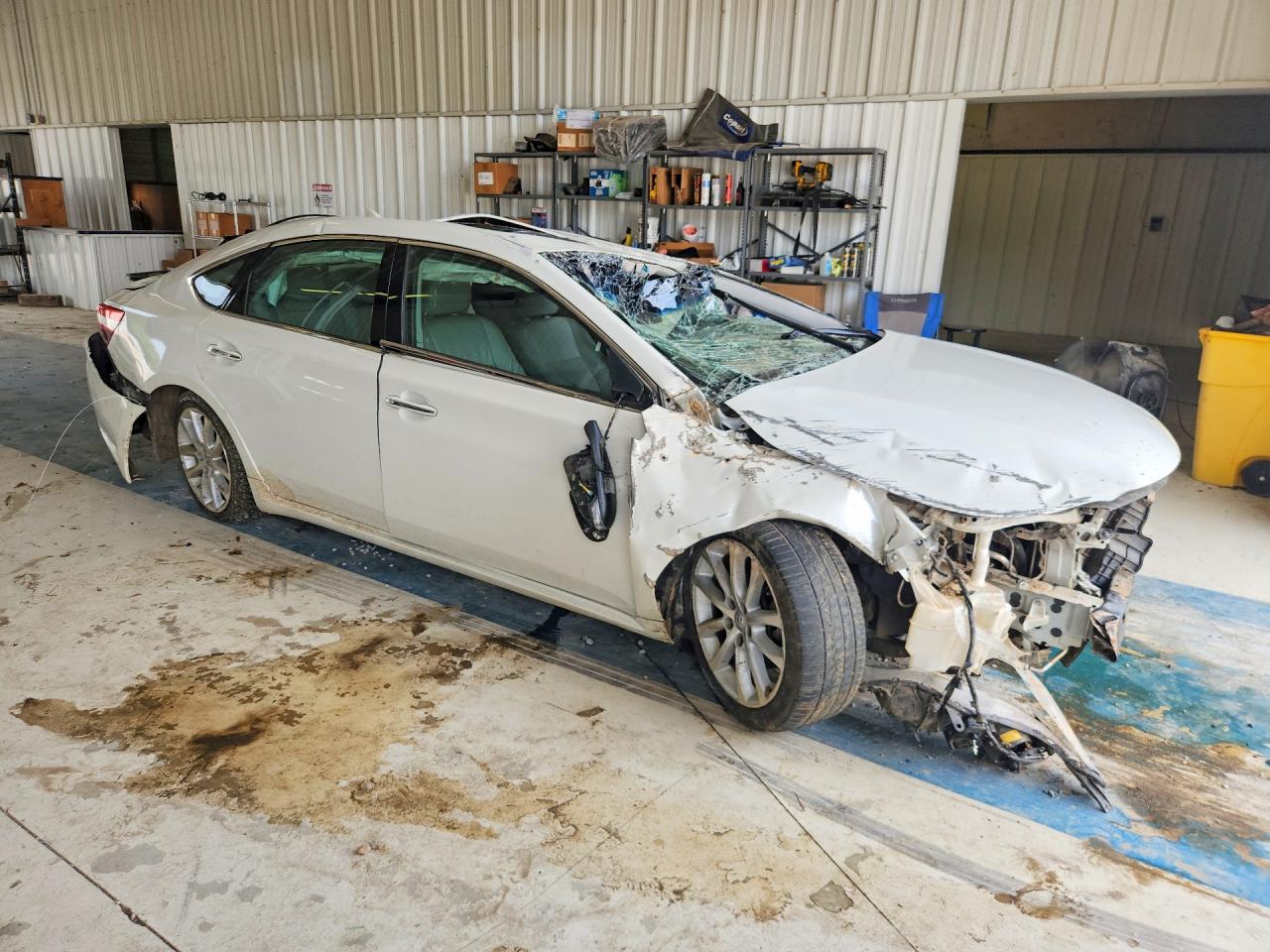 2014 Toyota Avalon Limited White vin: 4T1BK1EB3EU134807