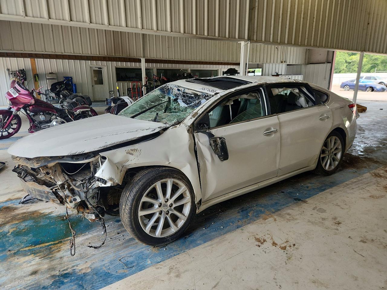 2014 Toyota Avalon Limited White vin: 4T1BK1EB3EU134807