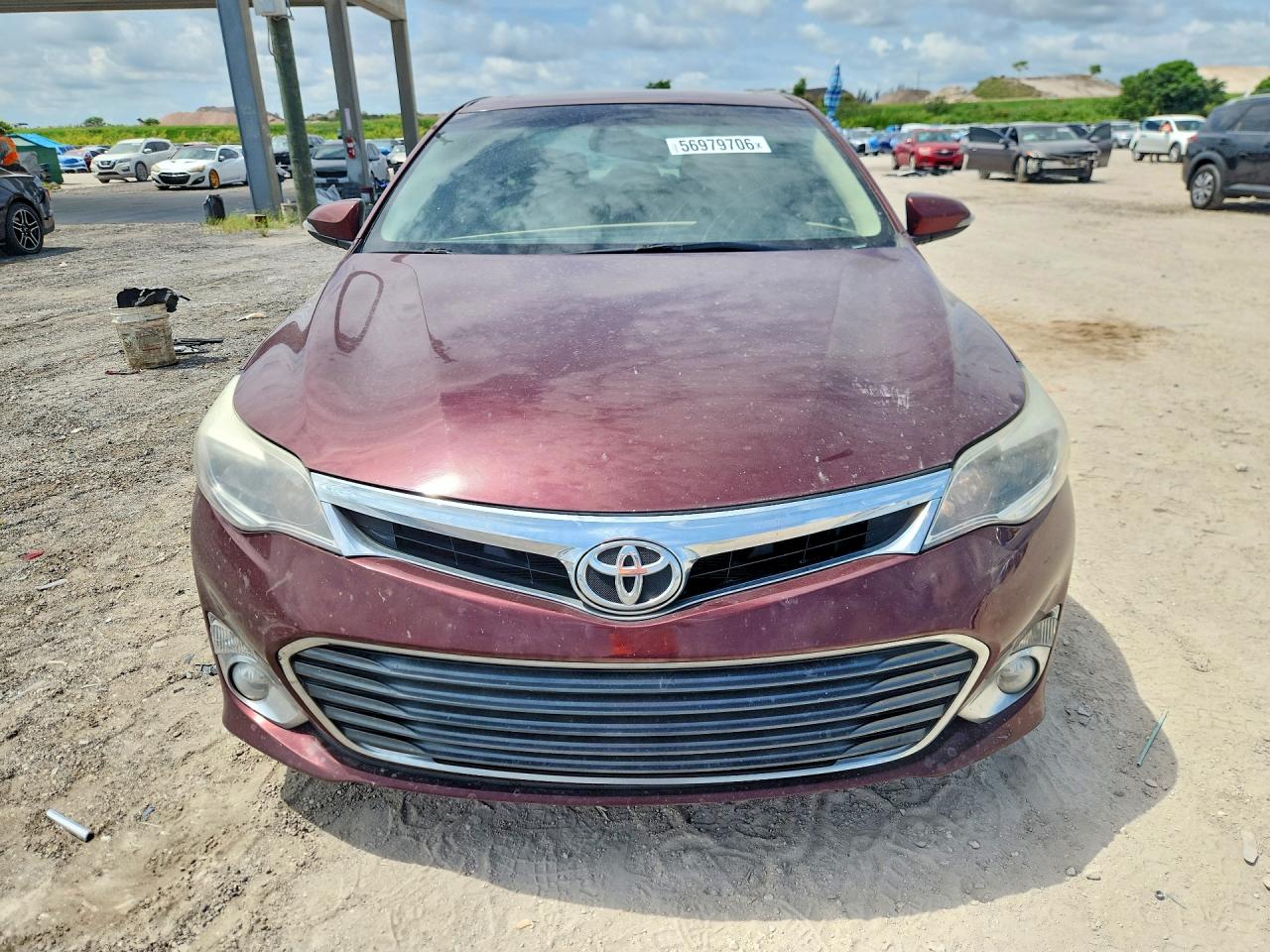 2015 Toyota Avalon Xle Touring Burgundy vin: 4T1BK1EB3FU146117