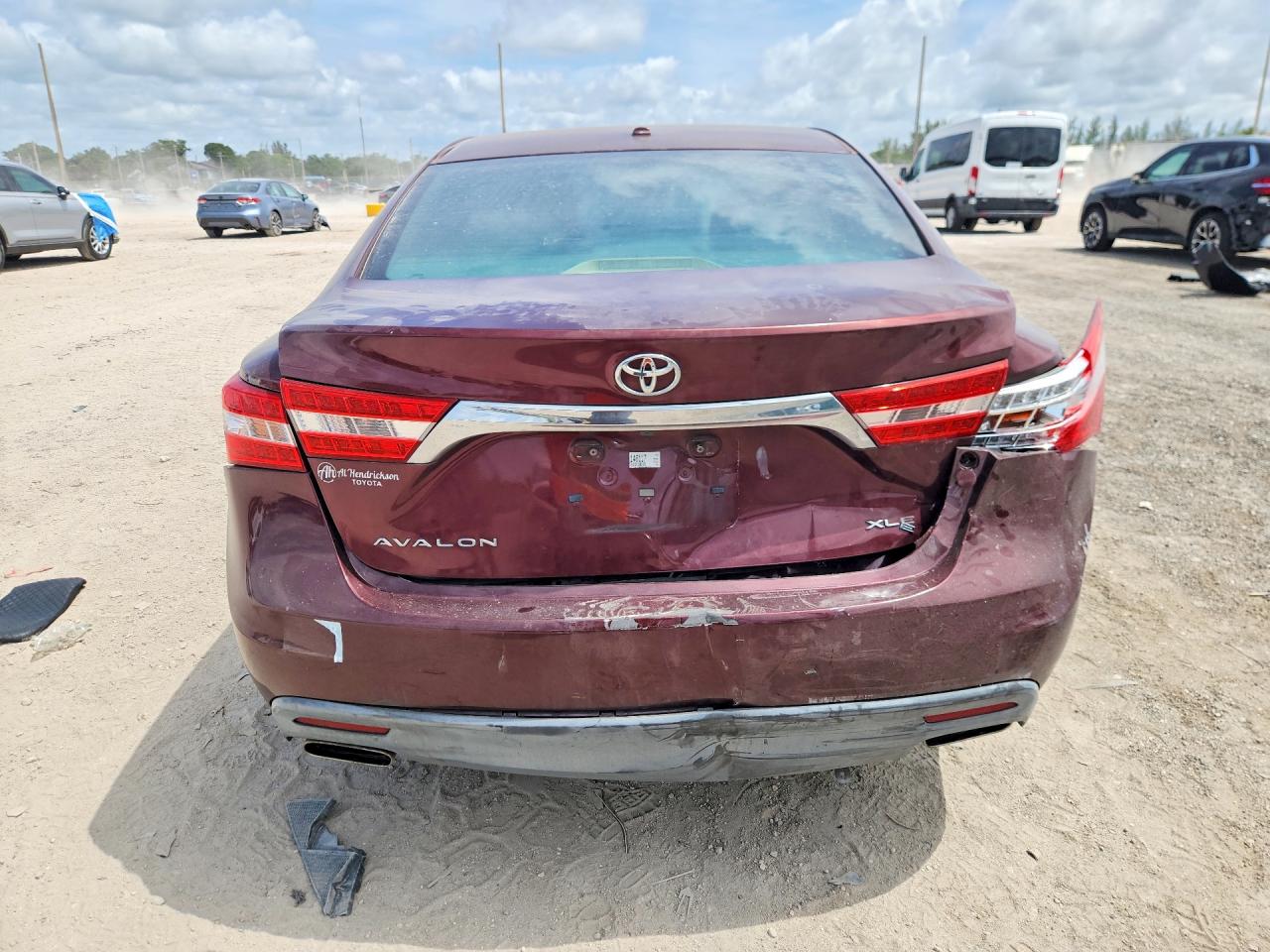 2015 Toyota Avalon Xle Touring Burgundy vin: 4T1BK1EB3FU146117