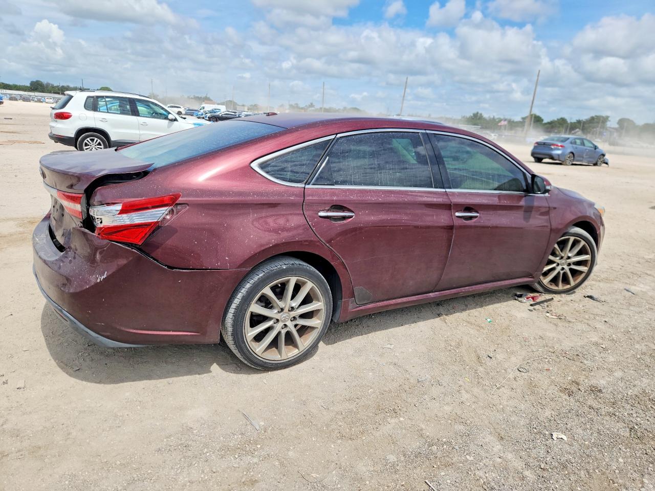 2015 Toyota Avalon Xle Touring Burgundy vin: 4T1BK1EB3FU146117