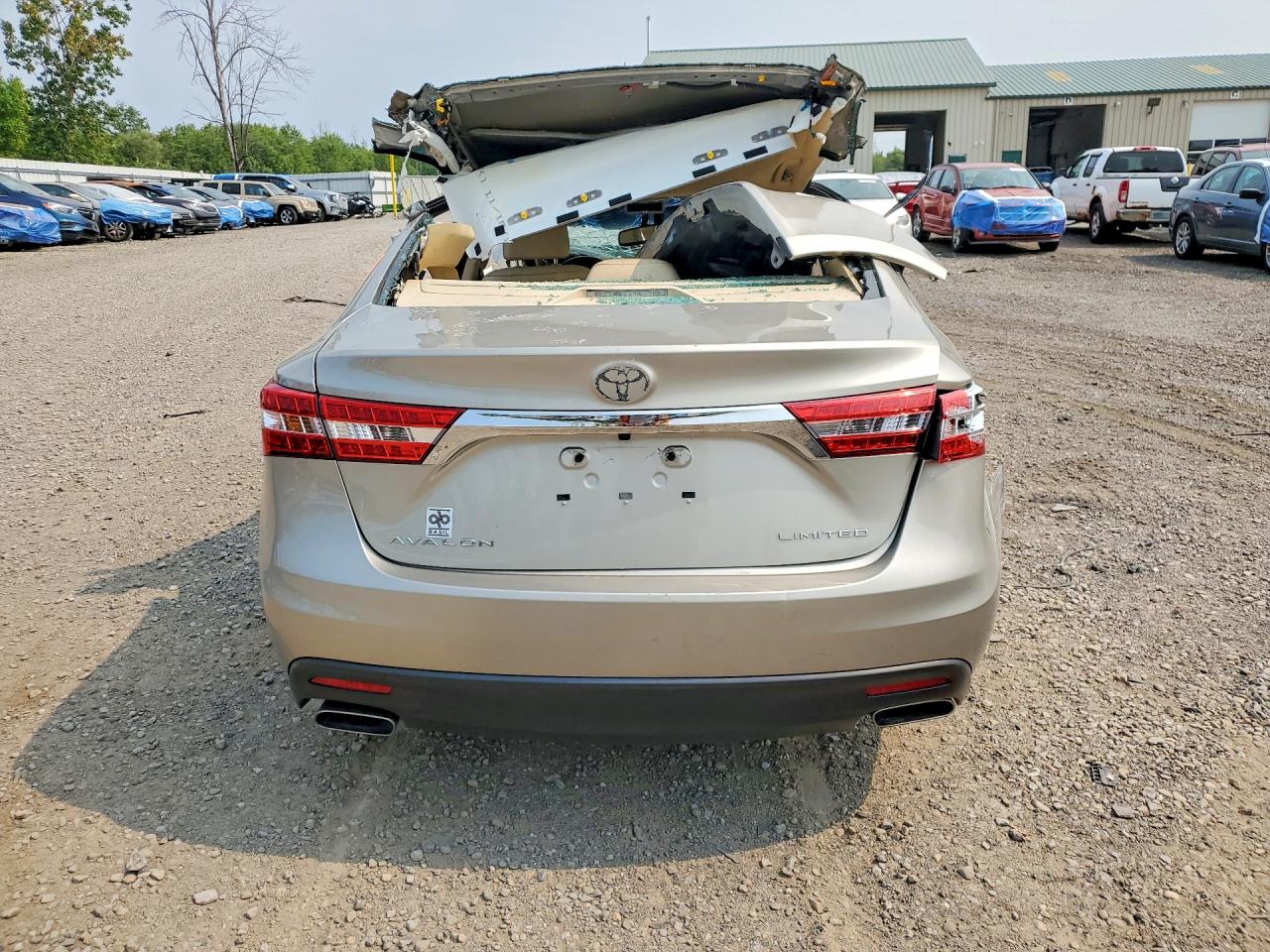 2015 Toyota Avalon Limited Cream vin: 4T1BK1EB3FU150281