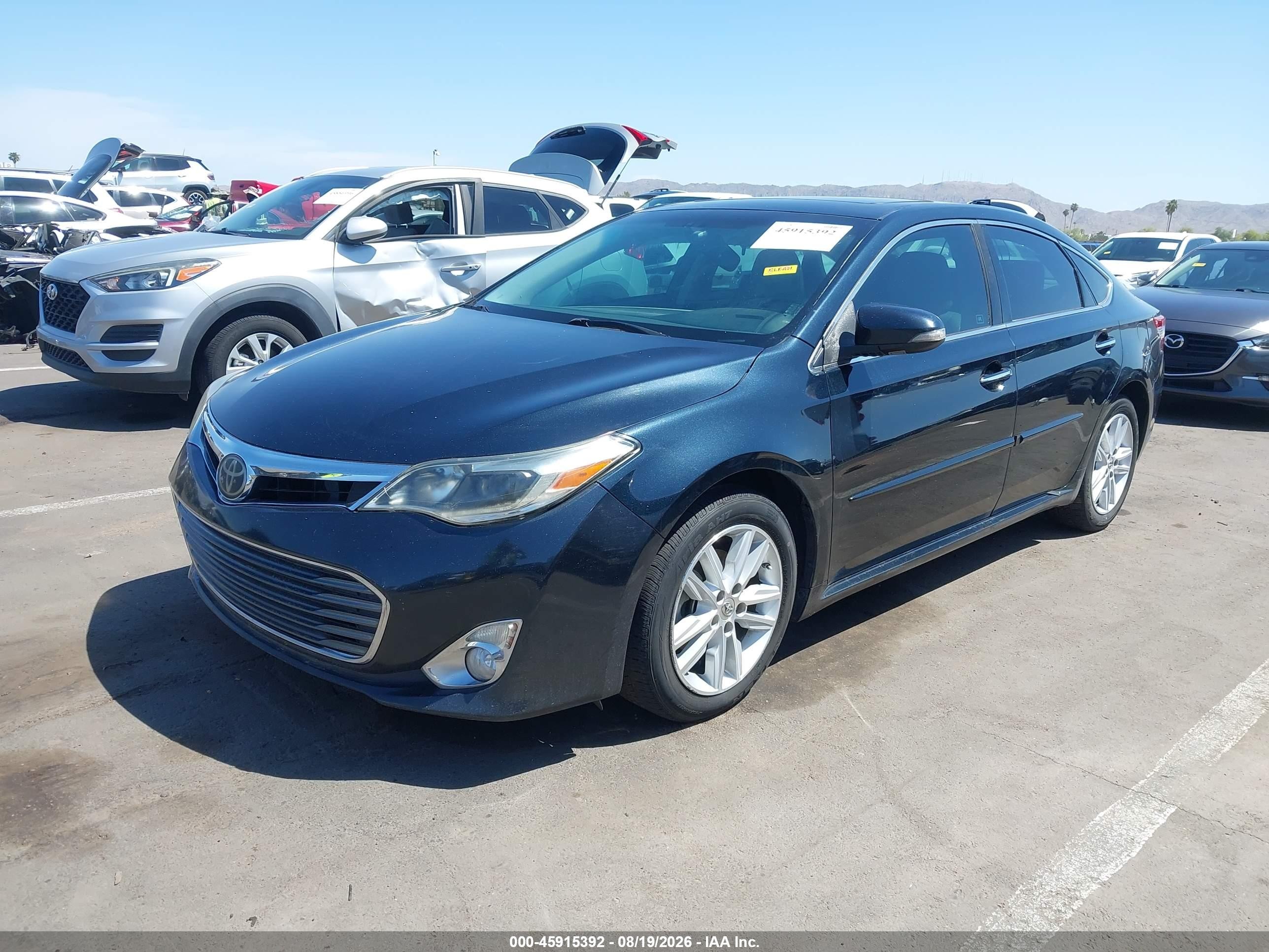 2015 Toyota Avalon Limited Black vin: 4T1BK1EB3FU158798
