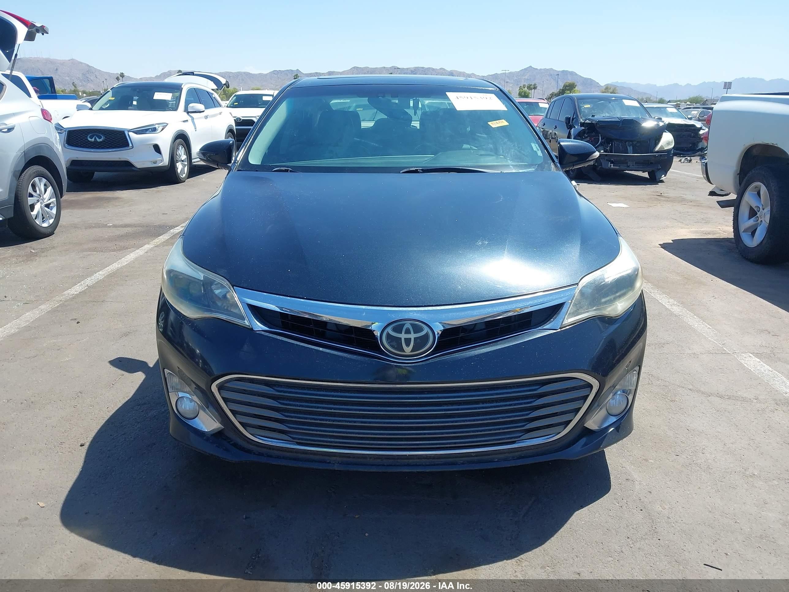 2015 Toyota Avalon Limited Black vin: 4T1BK1EB3FU158798